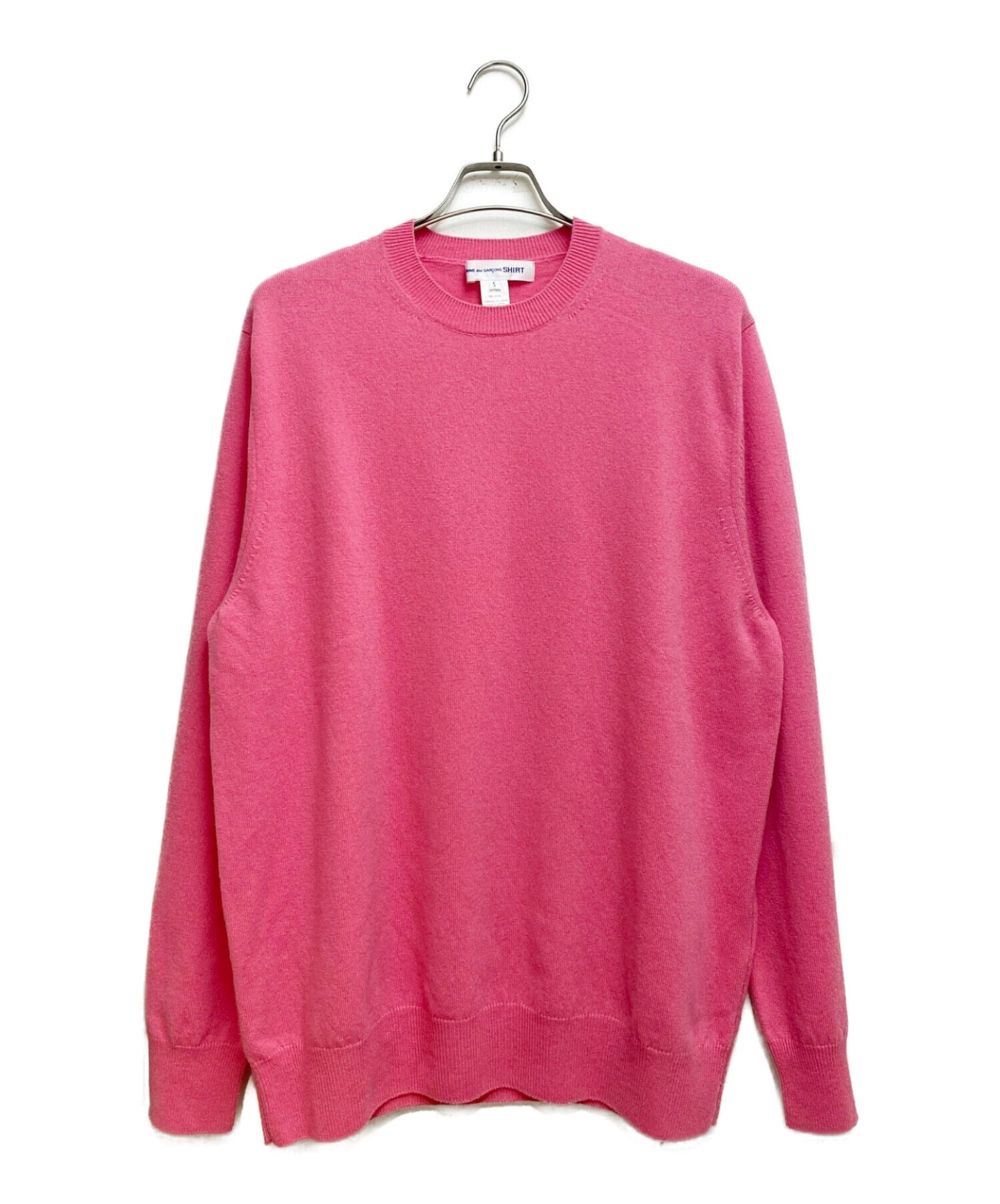 [Pre-owned] COMME des GARCONS SHIRT 23AW High-gauge wool crew-neck knit FL-N008