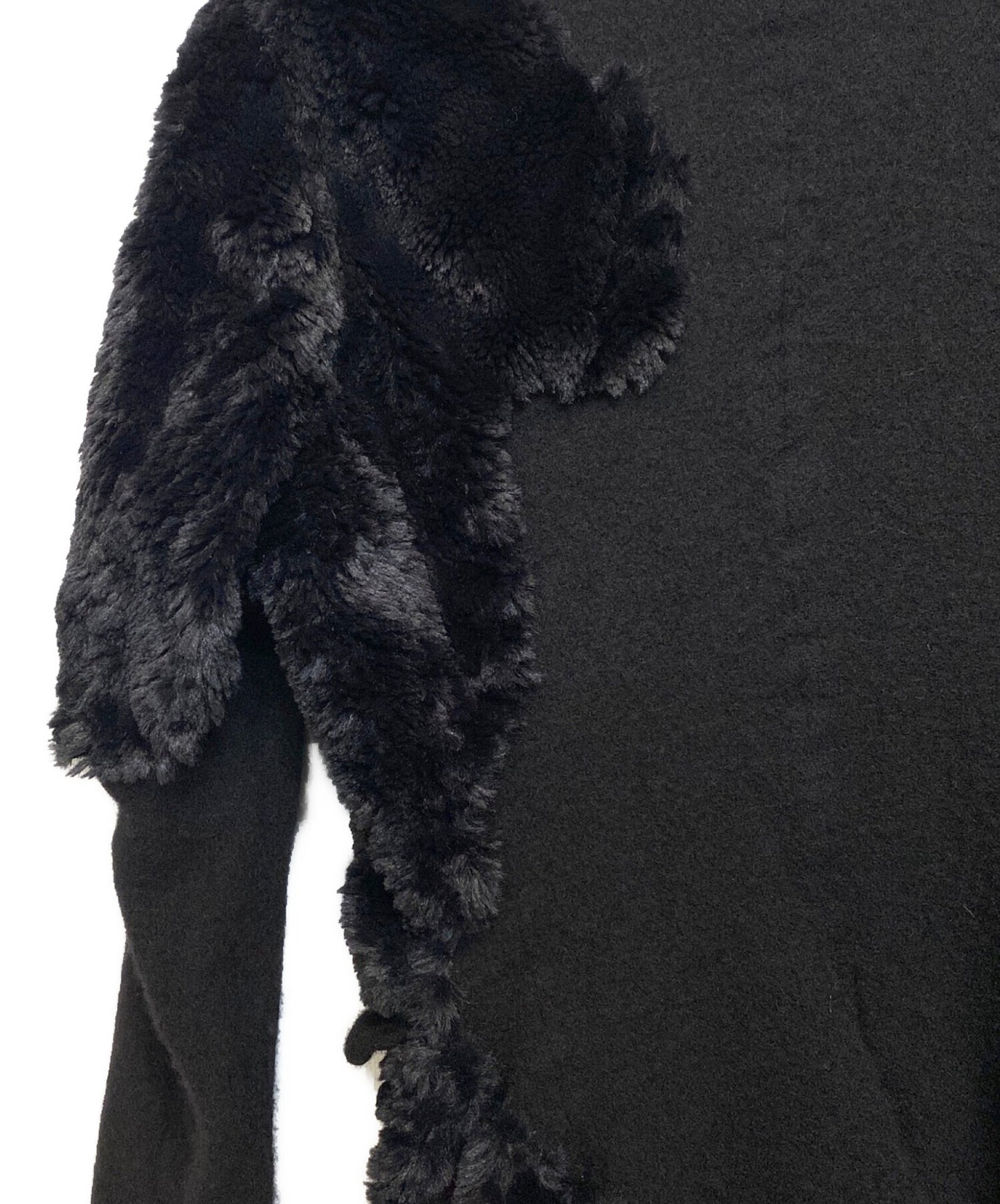 [Pre-owned] COMME des GARCONS HOMME PLUS 23AW Fur-switched shrunken jacket PL-J027/AD2023