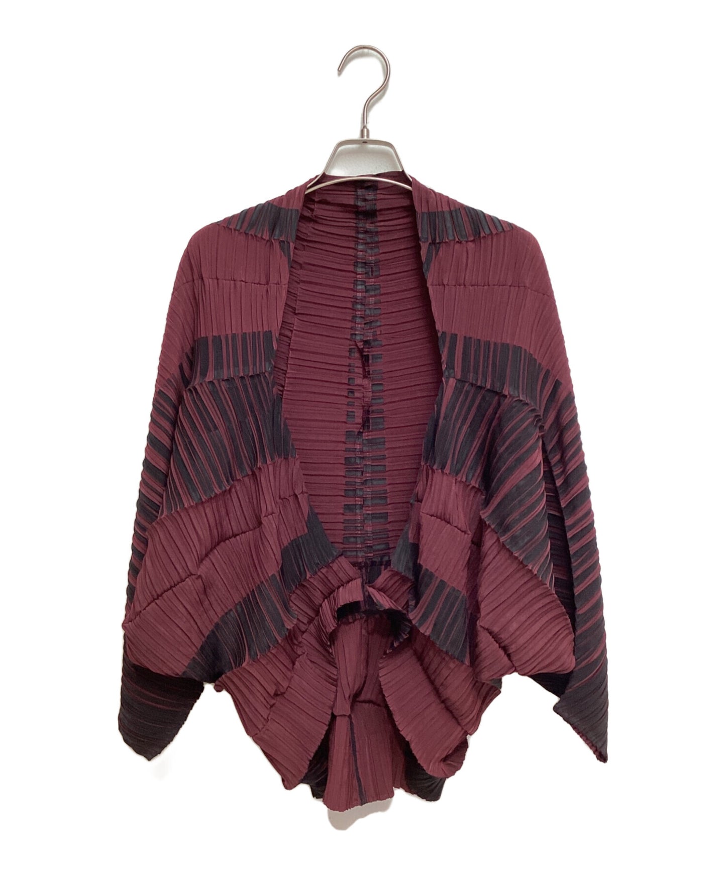 [Pre-owned] ISSEY MIYAKE pleated dolman cardigan IM54FD631