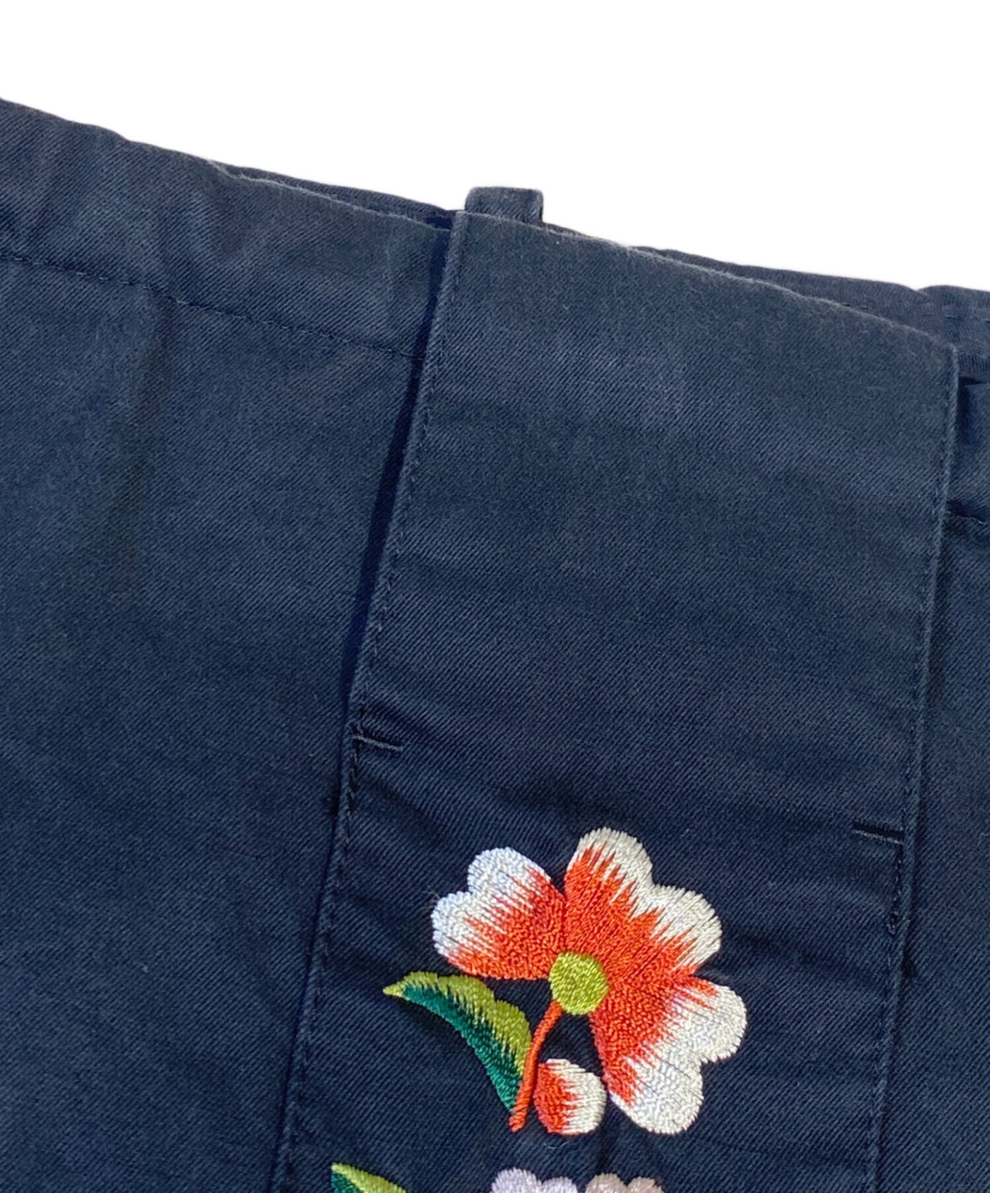 [Pre-owned] Yohji Yamamoto pour homme Flower Embroidery String Pants HU-P01-003