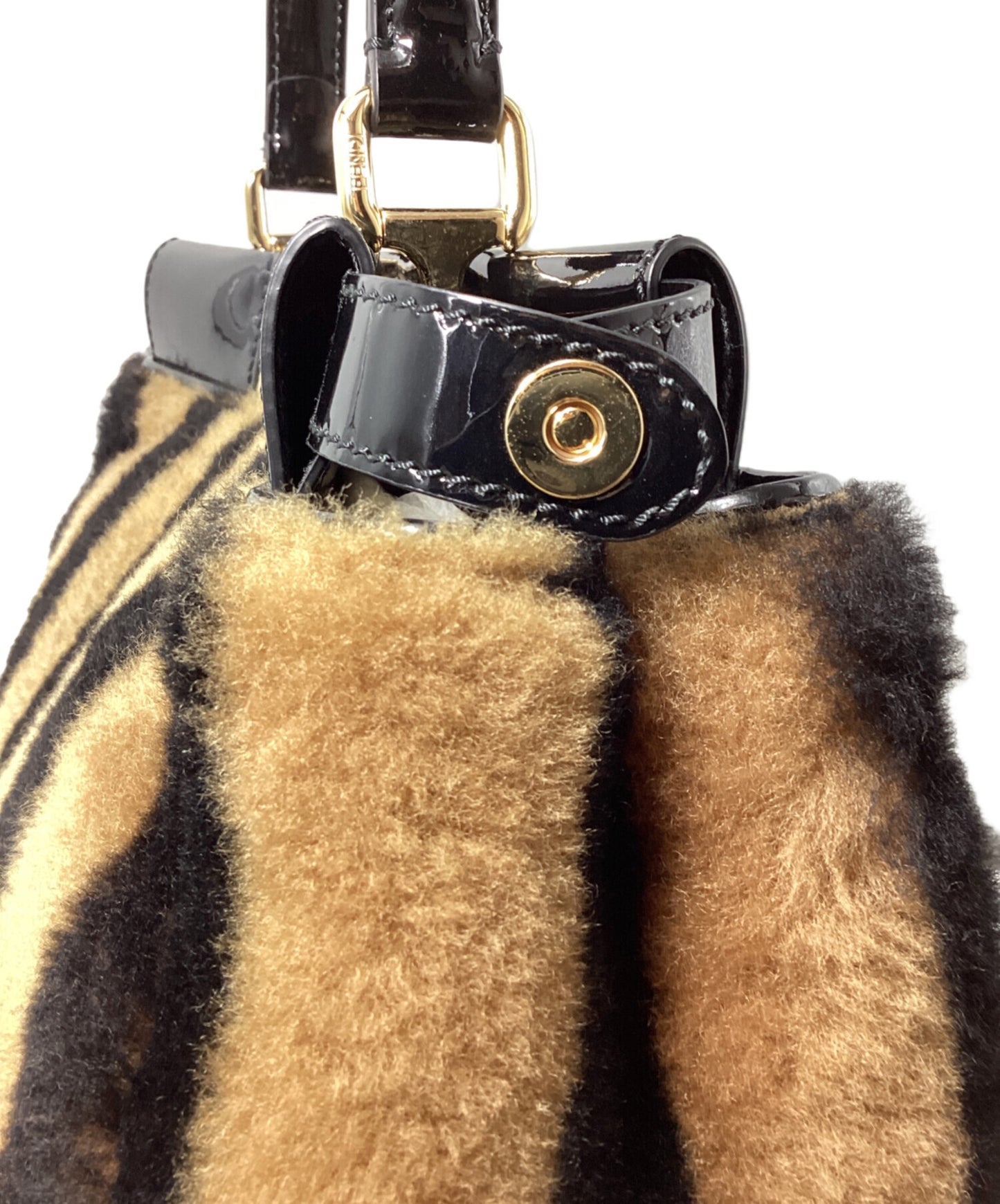 [Pre-owned] FENDI Peekaboo Regular Pecan 8BN290 A9Y2 F031L