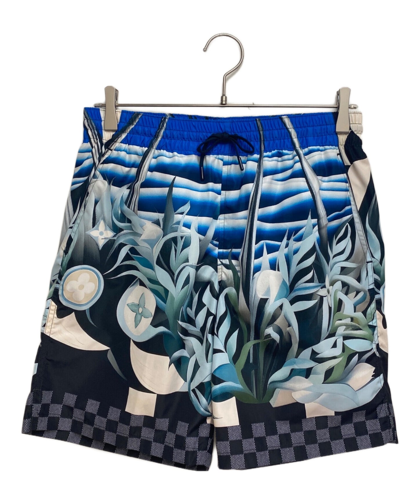 [Pre-owned] LOUIS VUITTON TECHNICAL COTTON JERSEY SHORTS RM242MM MDG HRW01W