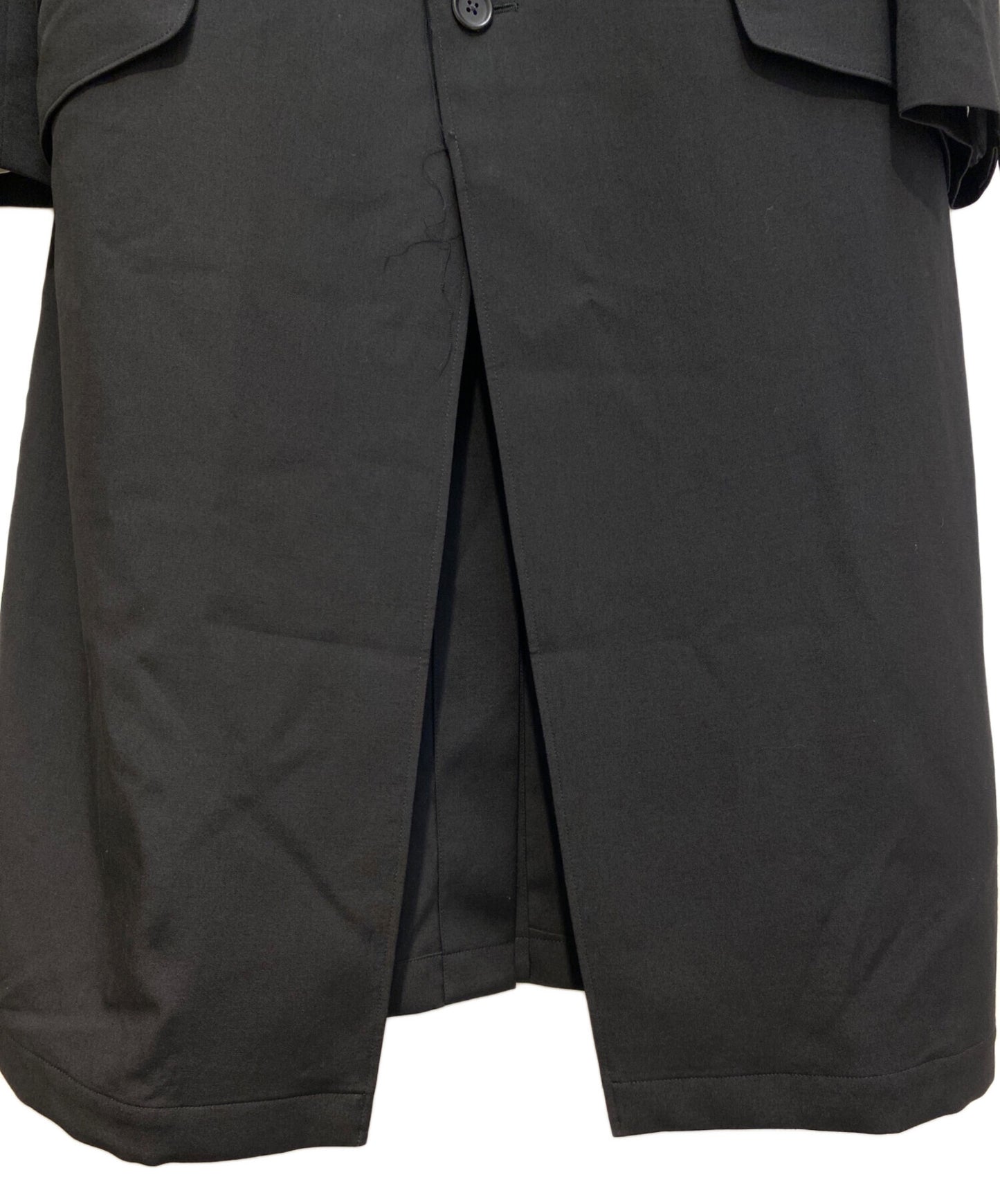 [Pre-owned] Yohji Yamamoto pour homme 23SS GABARDINE W-DOUBLE BODY PEAKED JKA HZ-J27-100