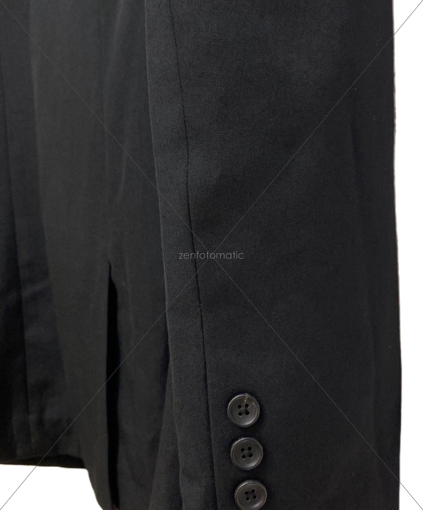 [Pre-owned] Yohji Yamamoto pour homme DUAL FABRIC GABARDINE PEAK LAPEL JACKET HS-J32-100