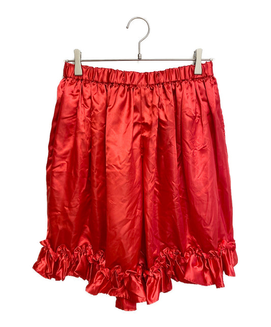 [Pre-owned] COMME des GARCONS GIRL Ruffle design satin pants NM-P006