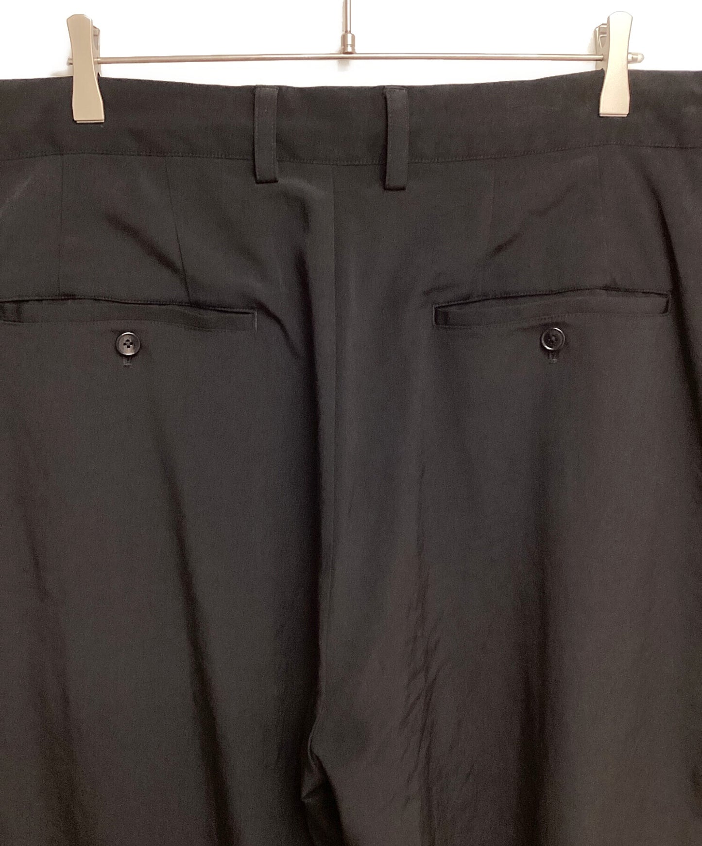 [Pre-owned] GROUND Y 24SS POLYESTER/TRIACETATE CREPE de CHINE BALLOON PANTS GS-P11-500