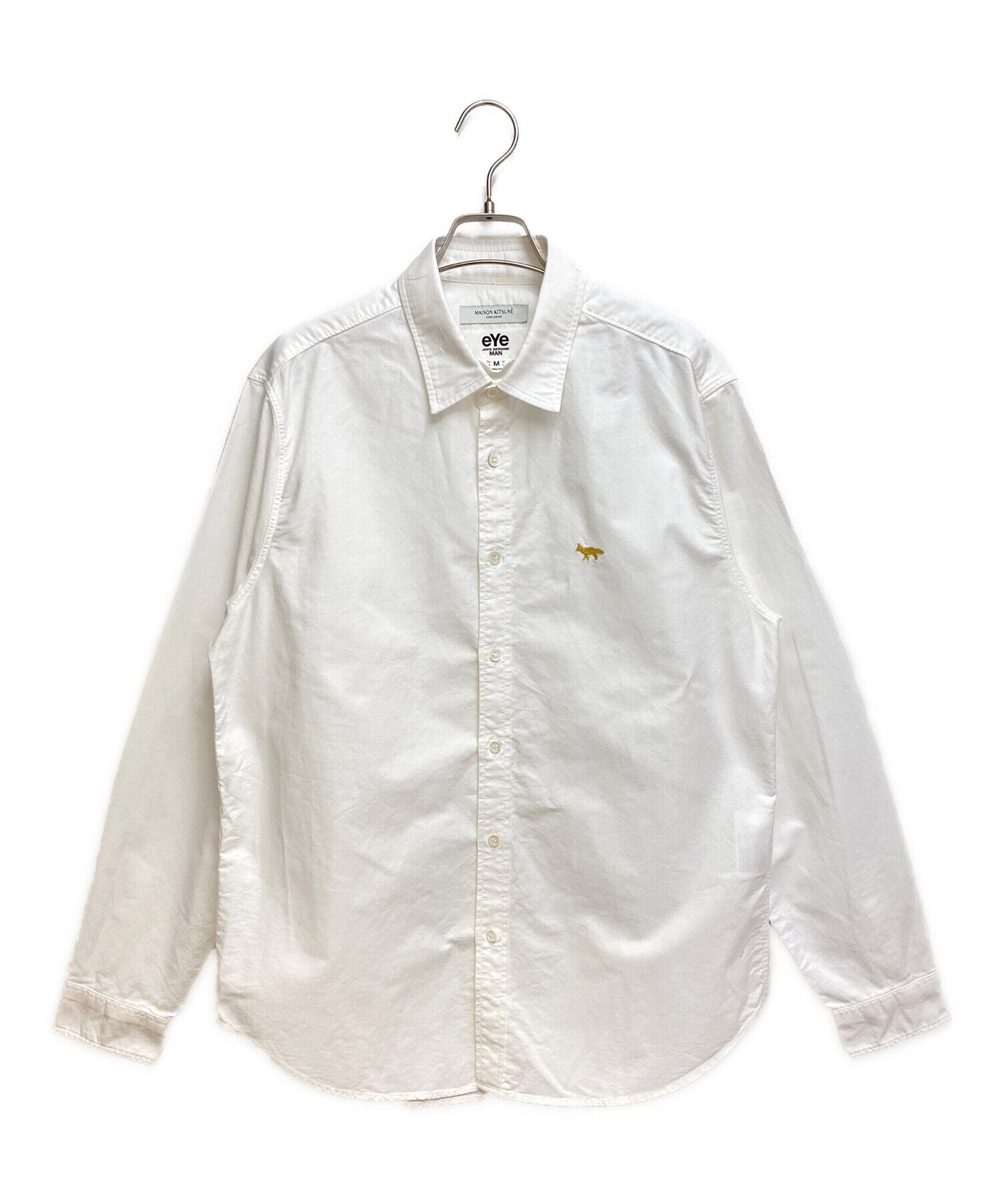 [Pre-owned] eYe COMME des GARCONS JUNYAWATANABE MAN 24SS Logo embroidered oxford shirt WM-B905/AD2023