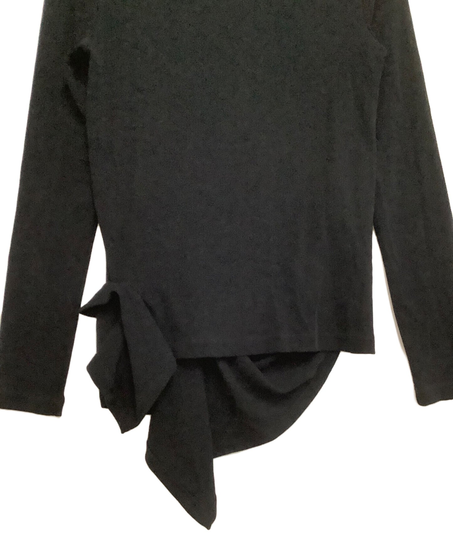 [Pre-owned] Y's 24SS 60/HARD TWIST PONTE SIDE FLARE OFF NECK T YO-T39-069