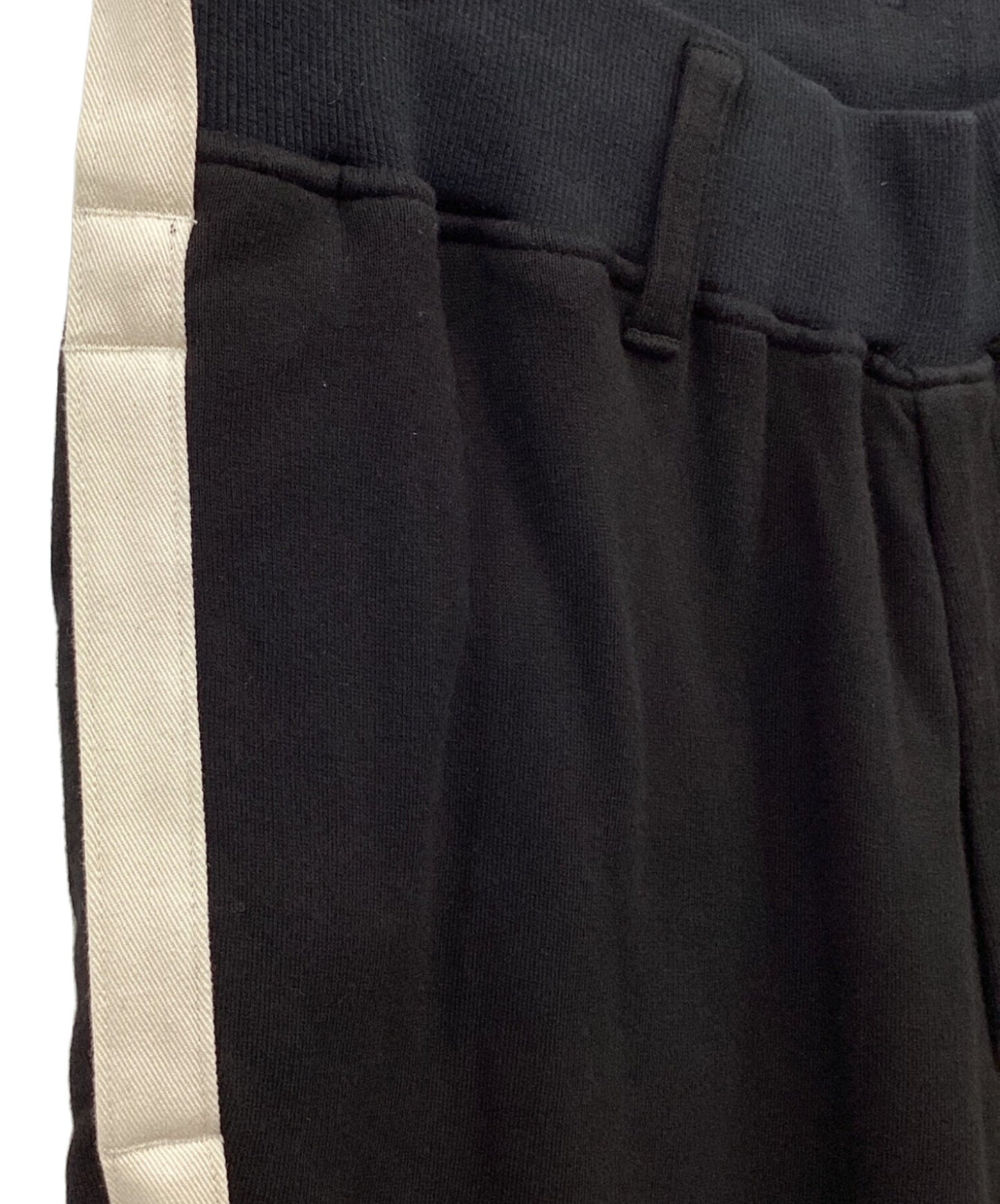 [Pre-owned] Yohji Yamamoto pour homme COTTON/LYOCELL FLEECE HEM RIB PANTS HG-P79-039