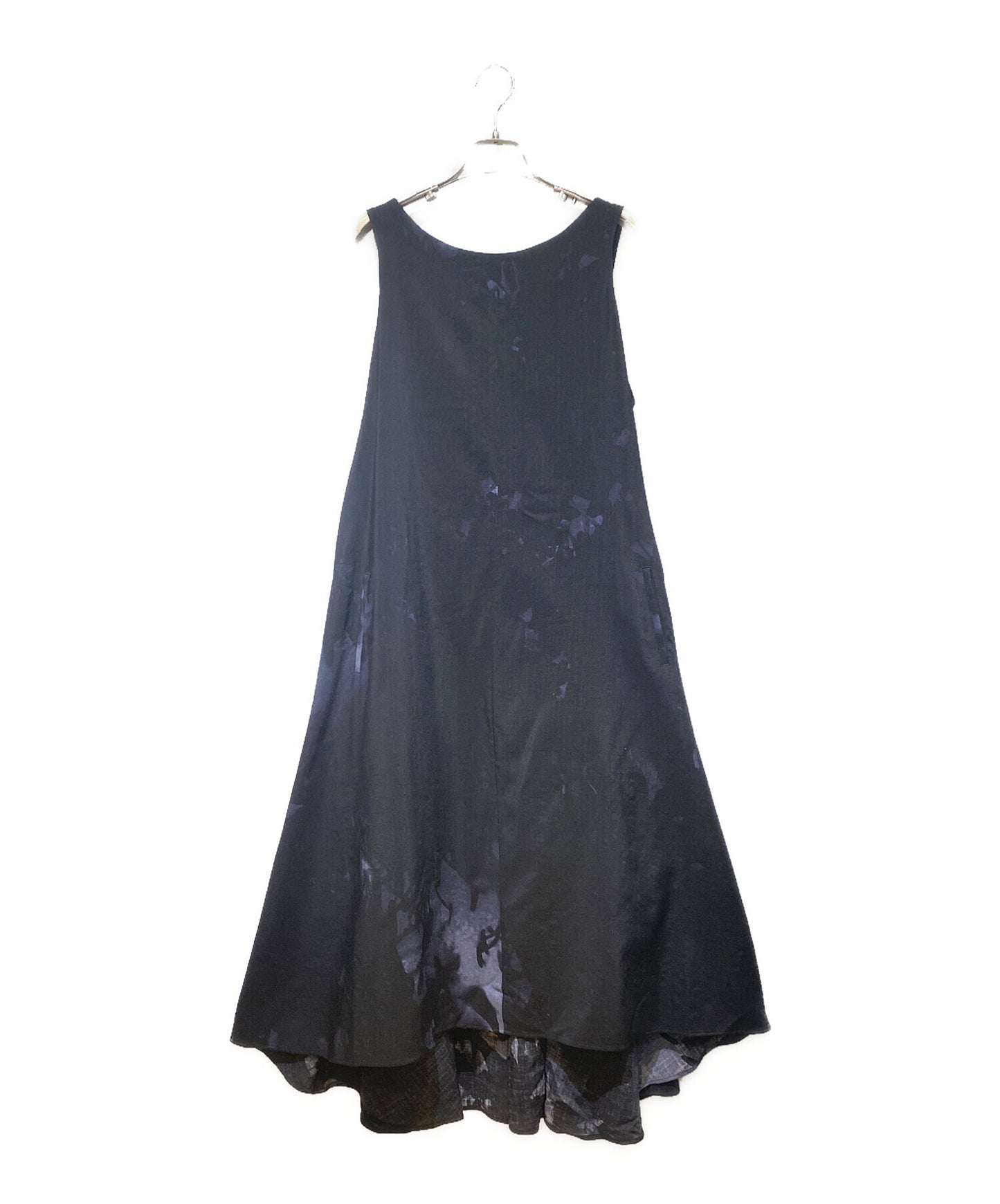 [Pre-owned] Y's WOOL FLOWER SHADOW PRINT DRESS YC-D18-128