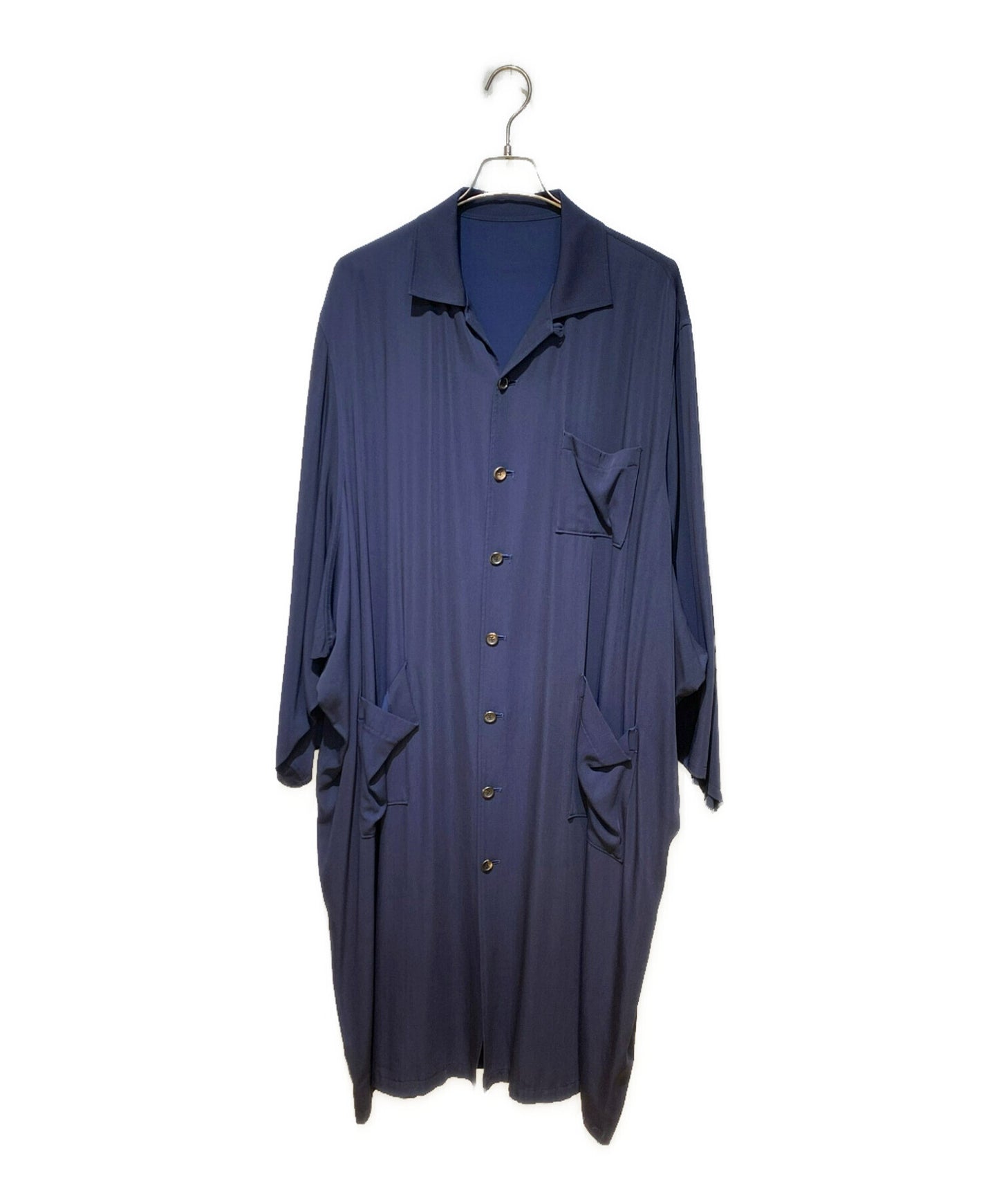 [Pre-owned] Y's 95AW Gabardine long coat YE-D03-200