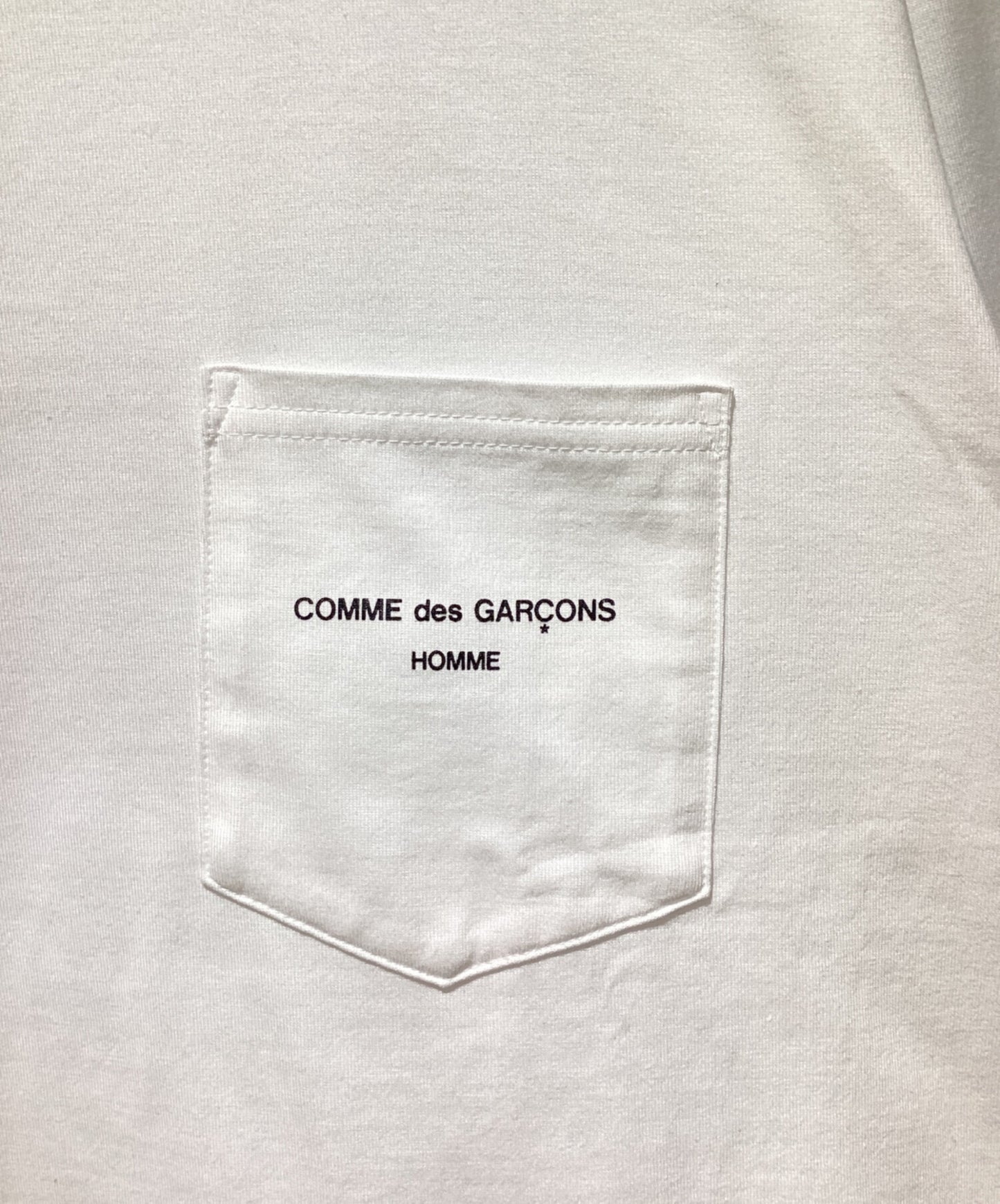 [Pre-owned] COMME des GARCONS HOMME Logo cut and sewn HN-T102