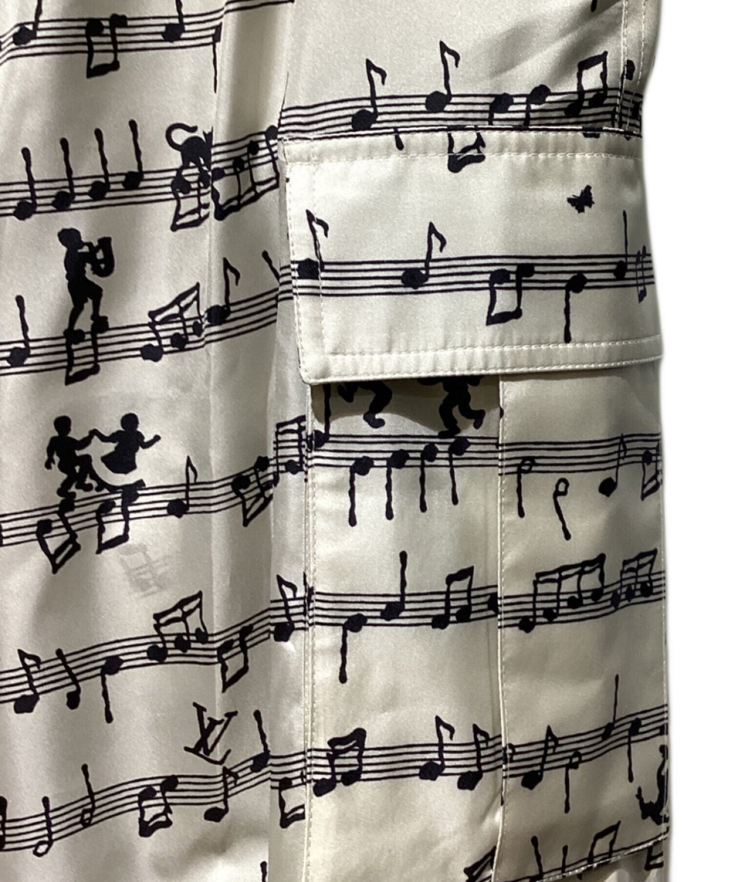 [Pre-owned] LOUIS VUITTON 23SS Pants with musical note pattern RM231M SV8 HOP09W