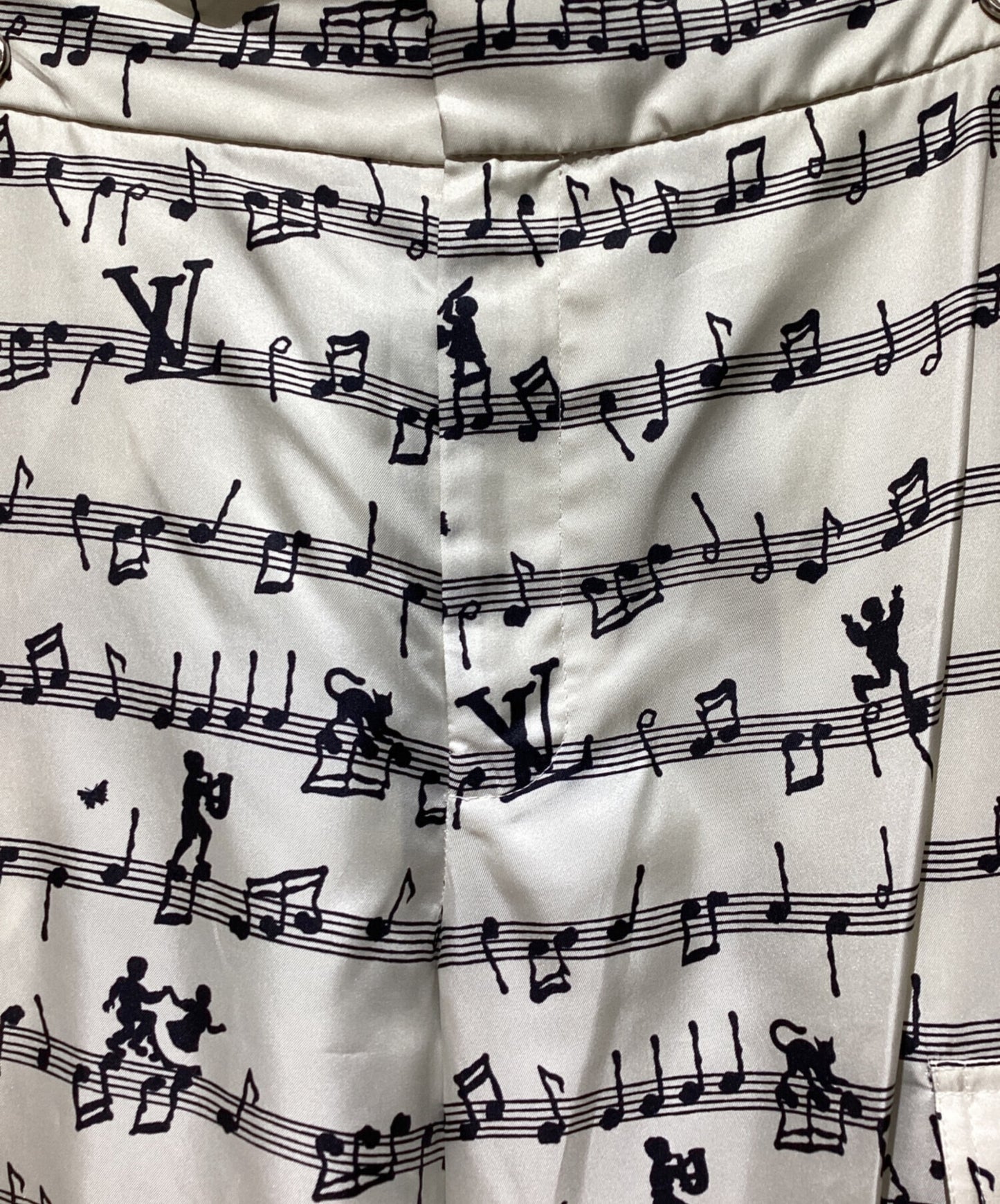 [Pre-owned] LOUIS VUITTON 23SS Pants with musical note pattern RM231M SV8 HOP09W