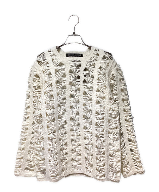 [Pre-owned] COMME des GARCONS HOMME PLUS 24AW Damage design knit sweater PN-N013