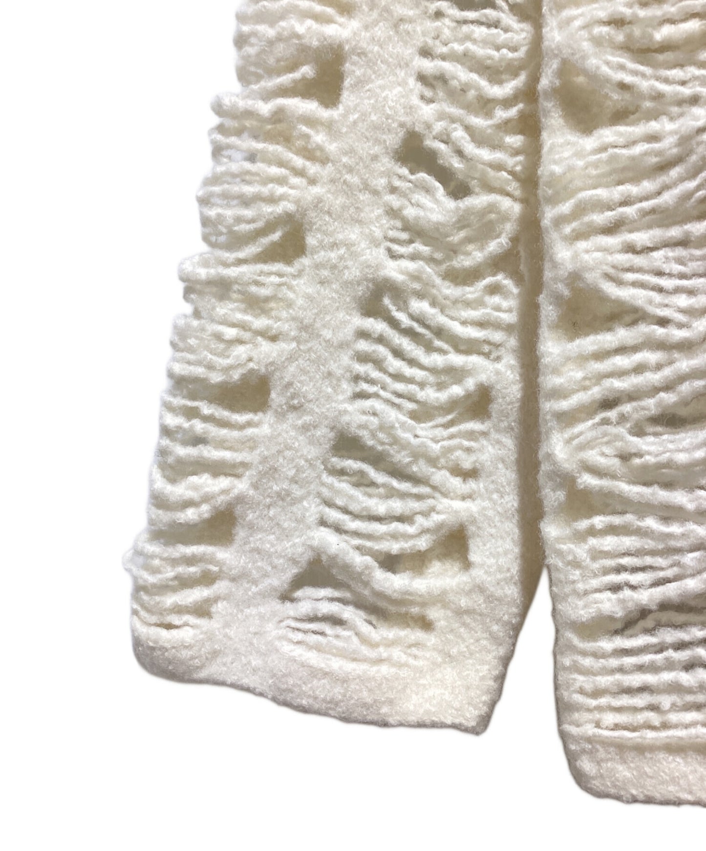 [Pre-owned] COMME des GARCONS HOMME PLUS 24AW Damage design knit sweater PN-N013