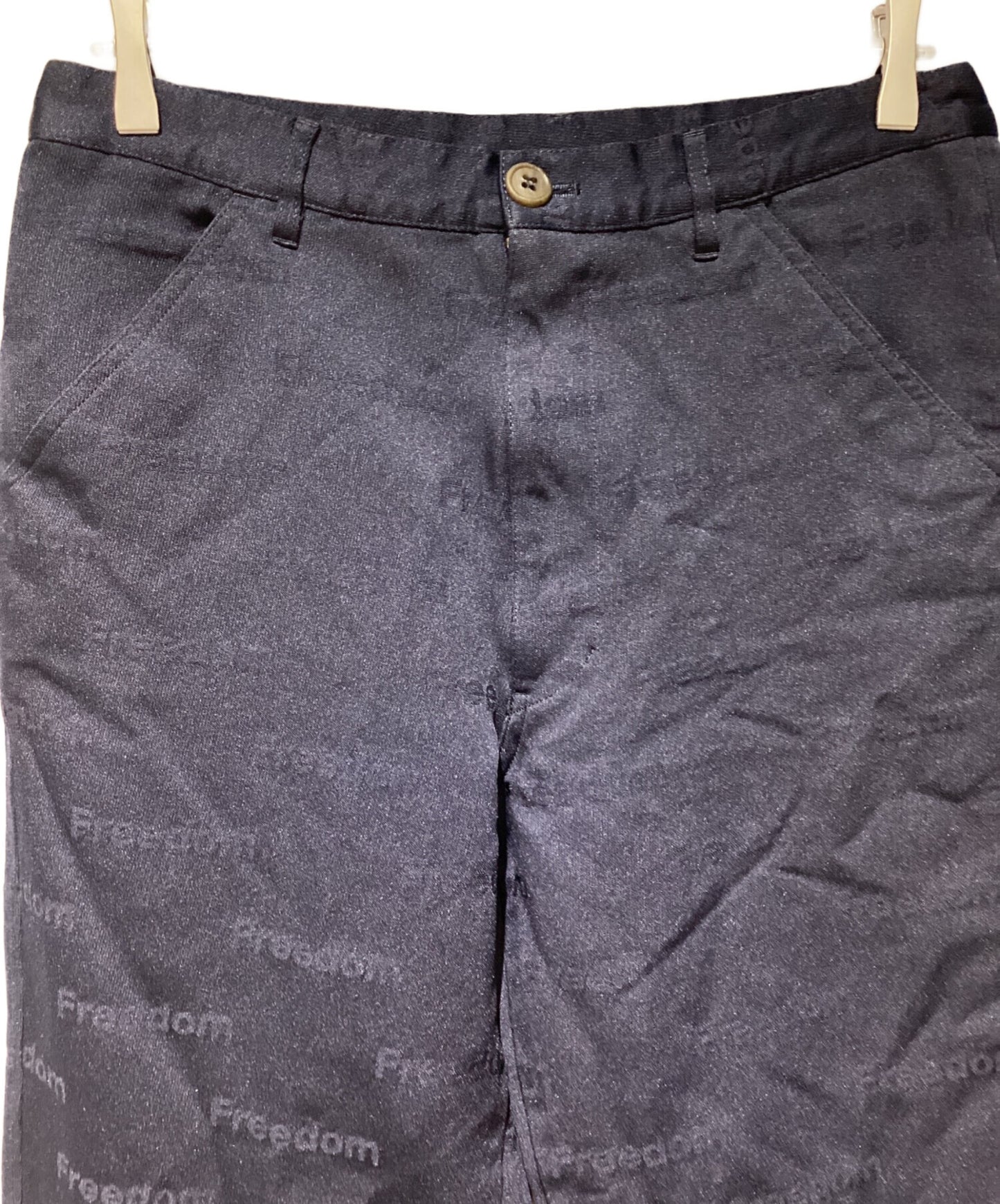 [Pre-owned] COMME des GARCONS FREEDOM logo pants FN-P503