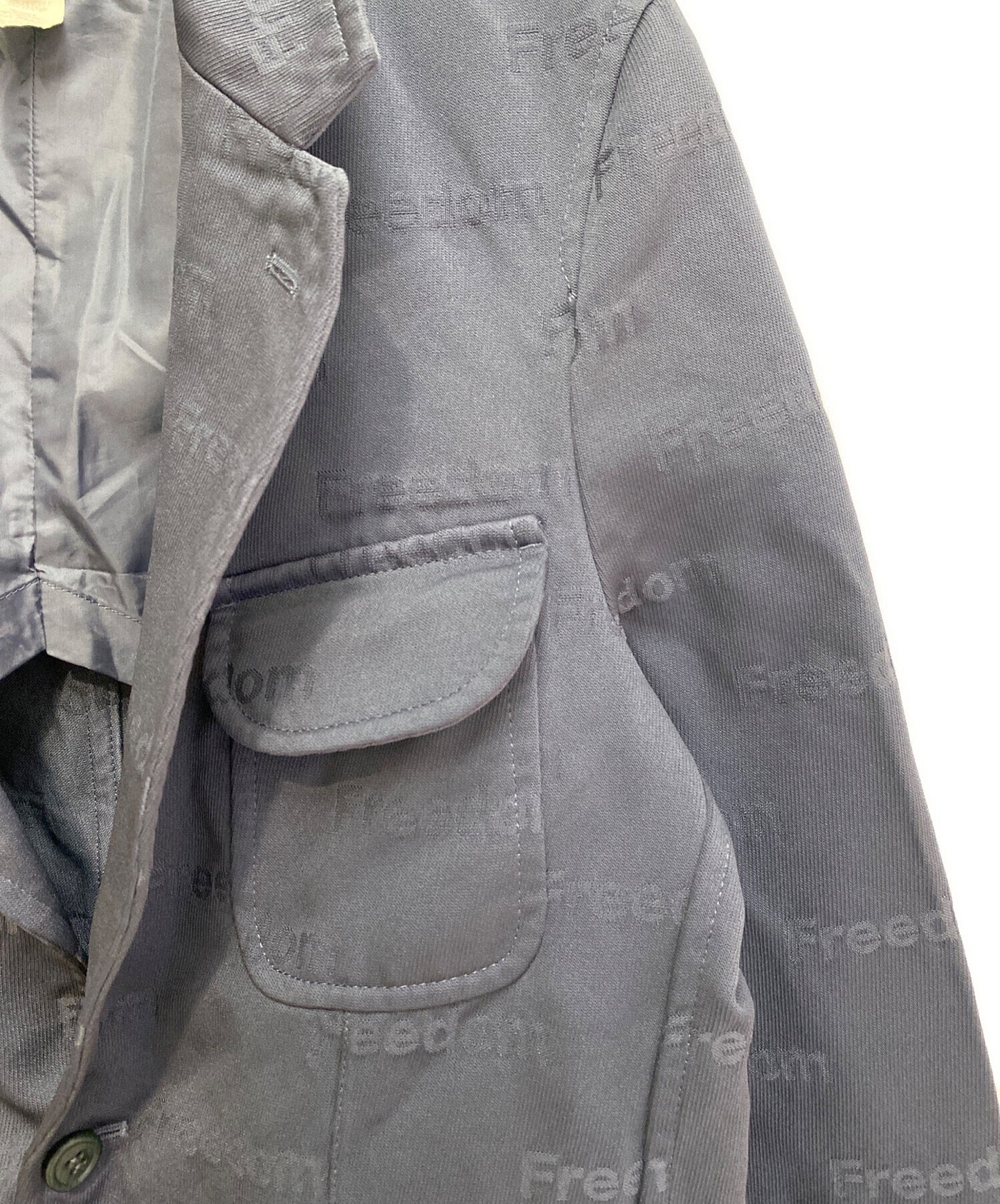 [Pre-owned] COMME des GARCONS SHIRT FREEDOM logo jacket FN-J504