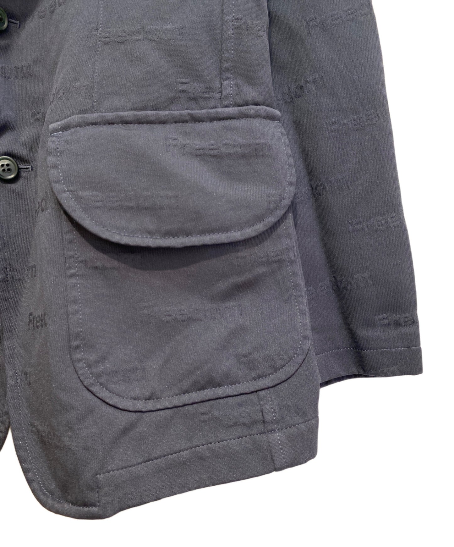 [Pre-owned] COMME des GARCONS SHIRT FREEDOM logo jacket FN-J504