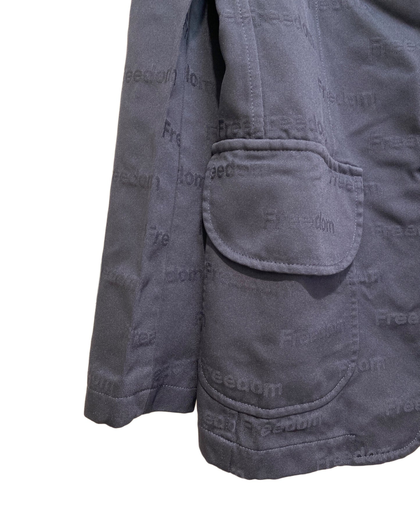 [Pre-owned] COMME des GARCONS SHIRT FREEDOM logo jacket FN-J504