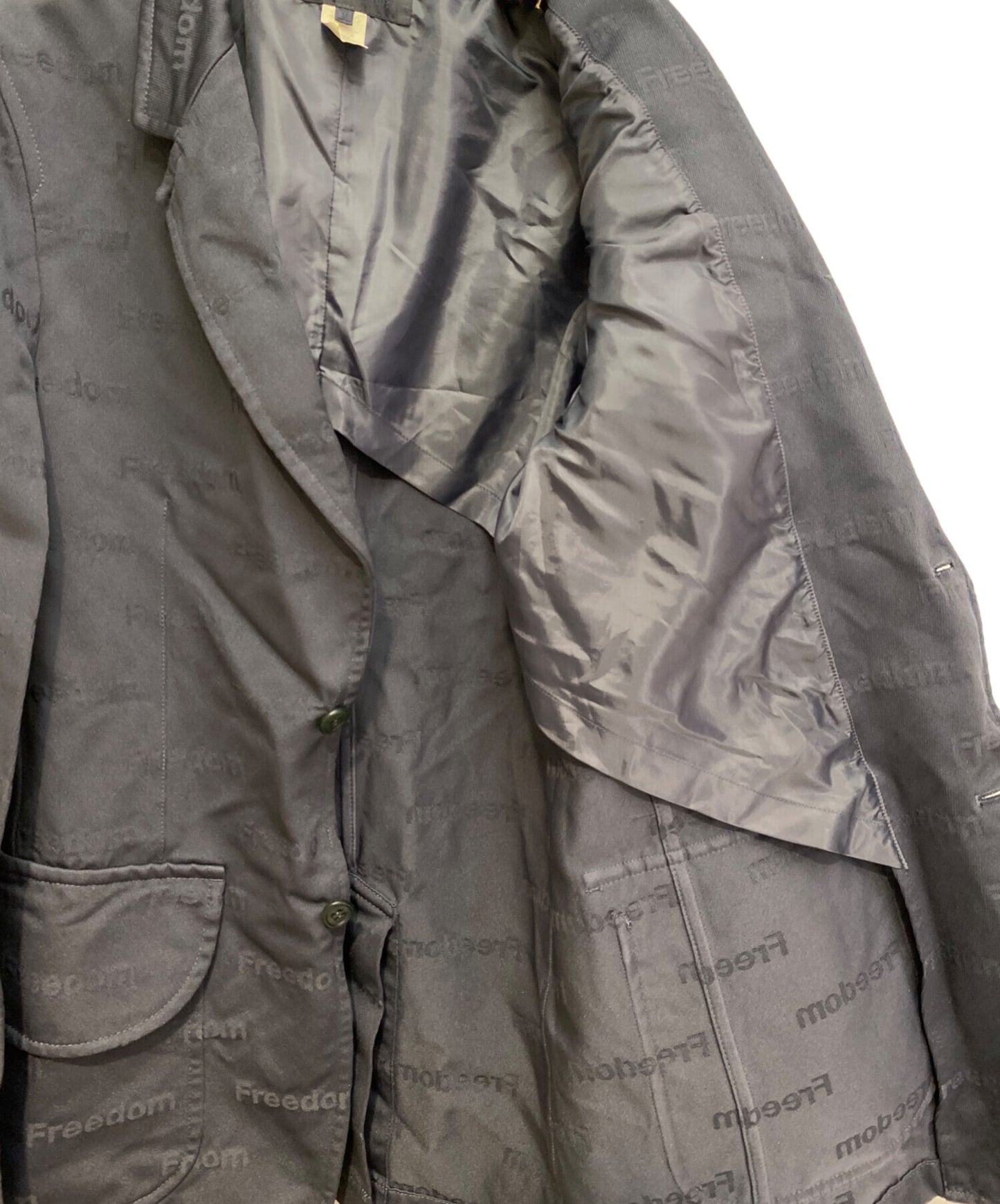 [Pre-owned] COMME des GARCONS SHIRT FREEDOM logo jacket FN-J504