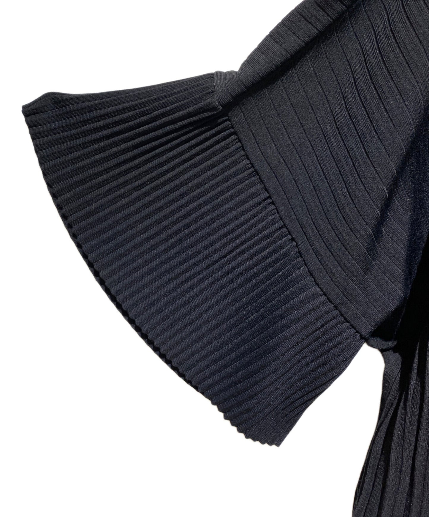 [Pre-owned] CHANEL Coco Mark Pleated Blouse P47628