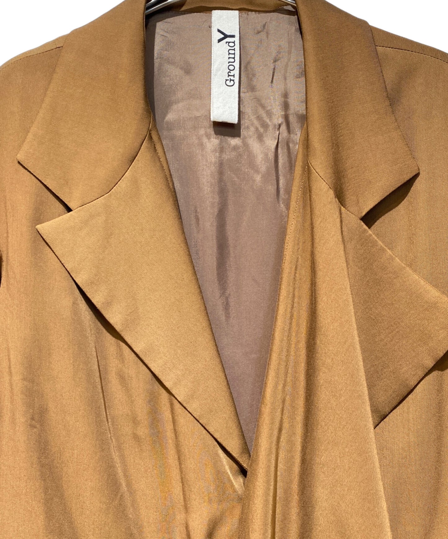 [Pre-owned] GROUND Y asymmetric jacket GR-J07-200