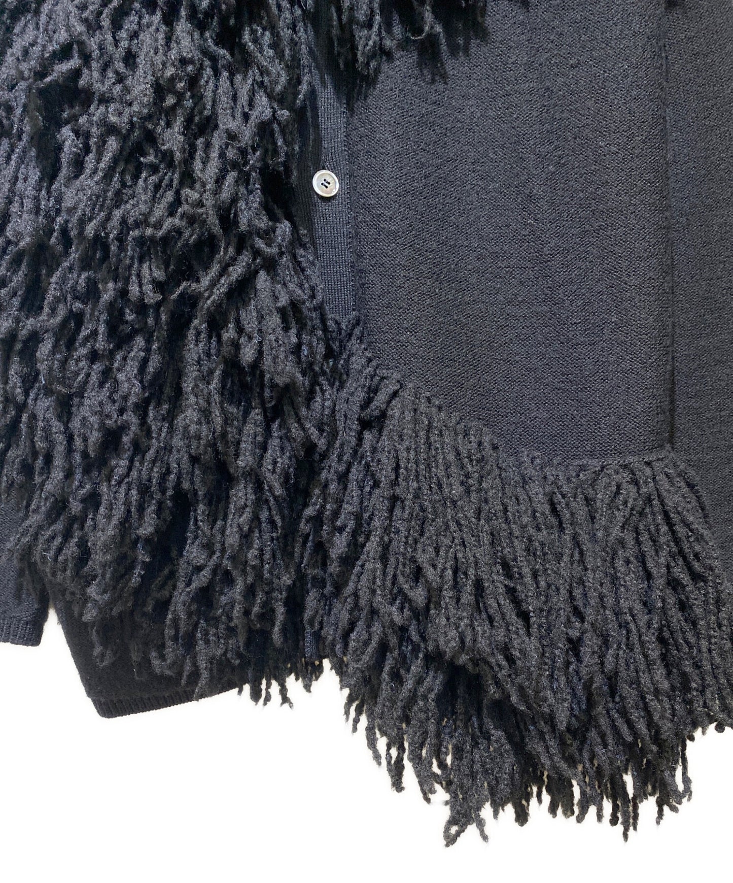 [Pre-owned] COMME des GARCONS HOMME PLUS Fringe Knit Cardigan PL-N004/AD2023