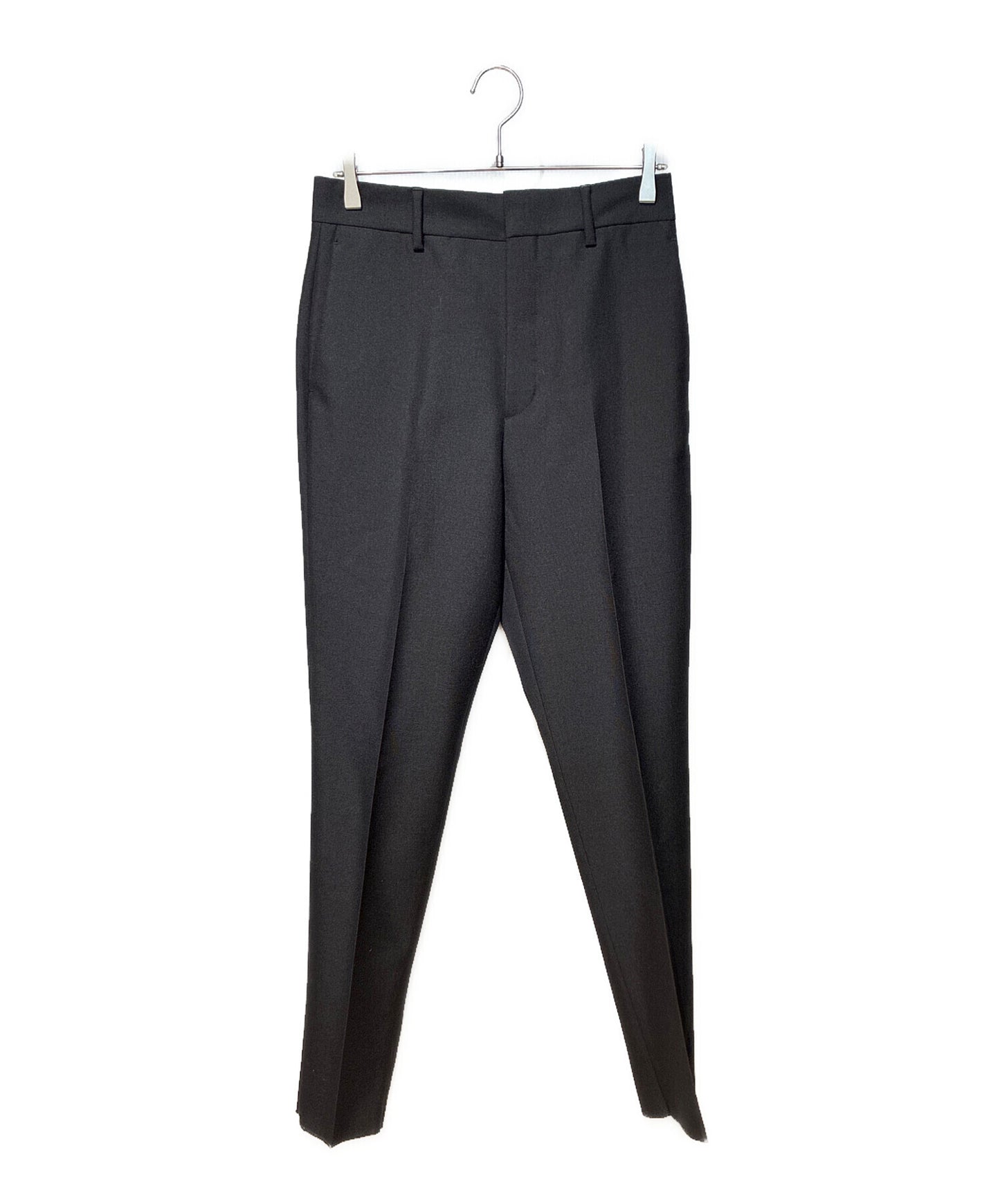 [Pre-owned] PRADA Wool mid-rise slim-cut tapered pants UP0234 S232
