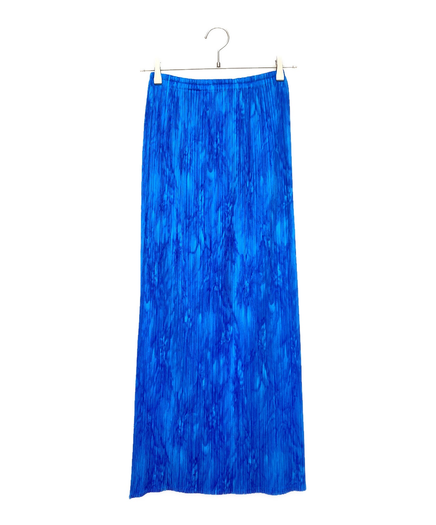 [Pre-owned] PLEATS PLEASE Pleated long skirt with all-over pattern PP63-JG113