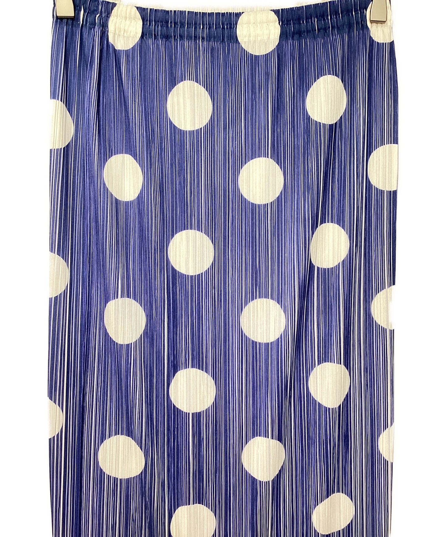 [Pre-owned] PLEATS PLEASE Dot-patterned long skirt PP72-JG713