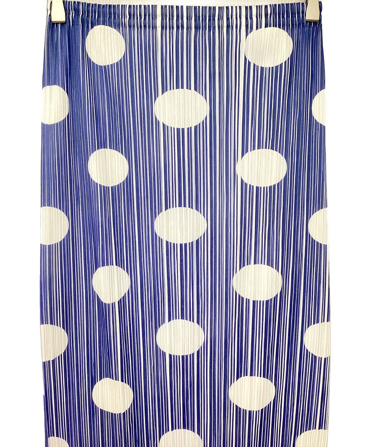 [Pre-owned] PLEATS PLEASE Dot-patterned long skirt PP72-JG713