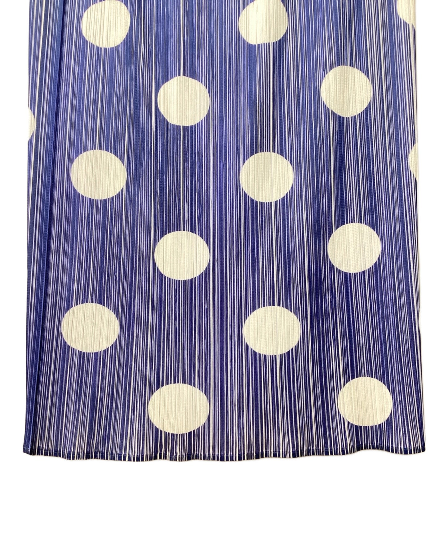 [Pre-owned] PLEATS PLEASE Dot-patterned long skirt PP72-JG713