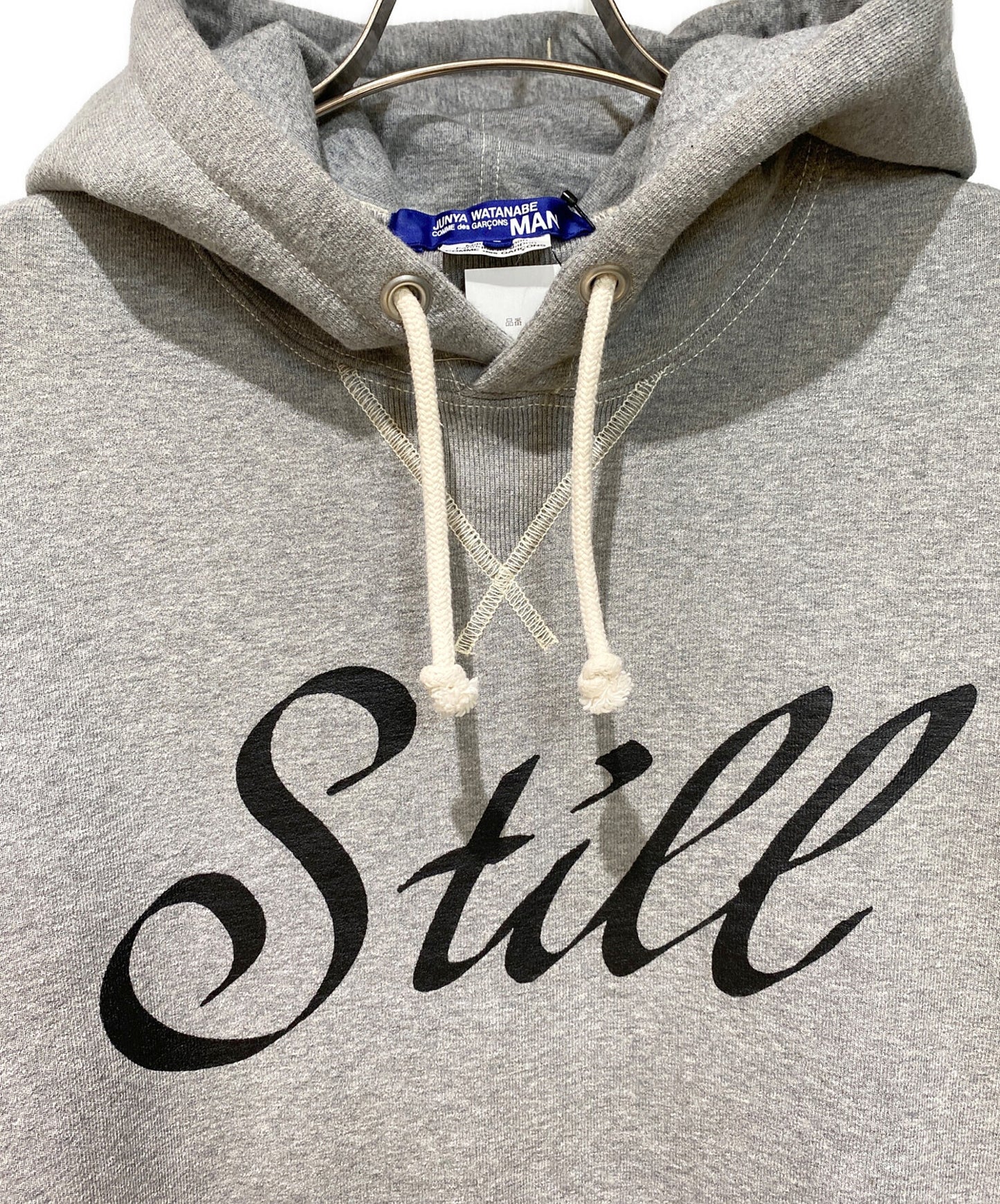 [Pre-owned] COMME des GARCONS JUNYA WATANABE MAN 21AW W name print hoodie WH-T101