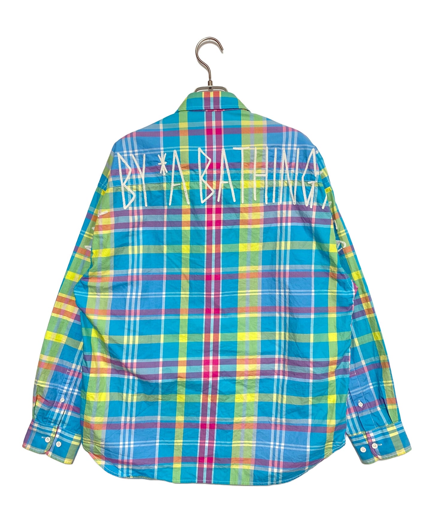 [Pre-owned] A BATHING APE checked shirt