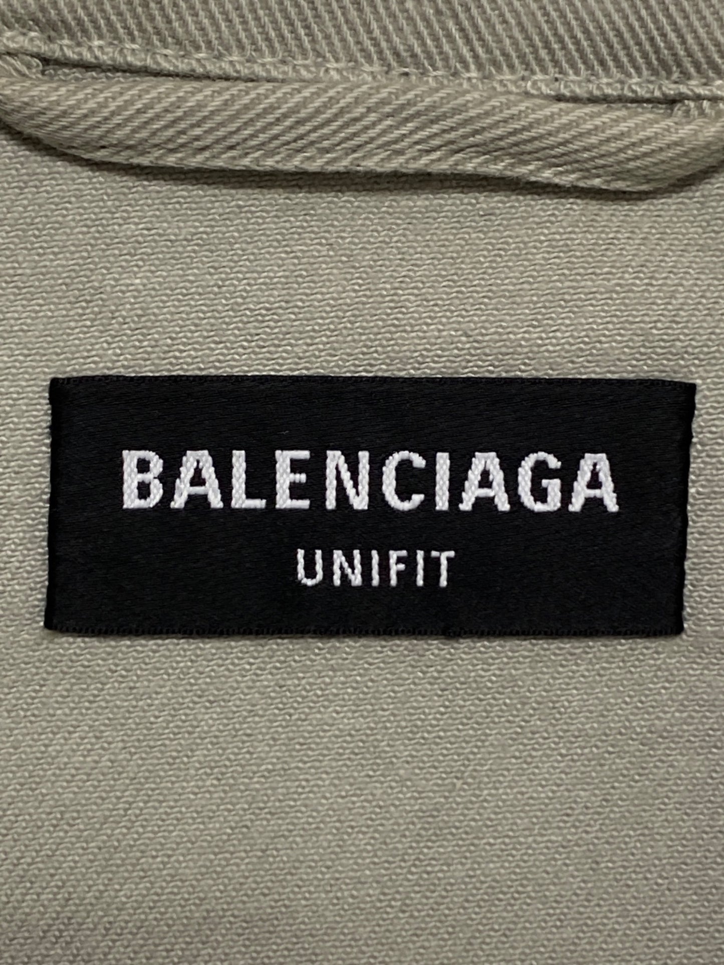 [Pre-owned] BALENCIAGA Oversize denim jacket 697778 TJW94
