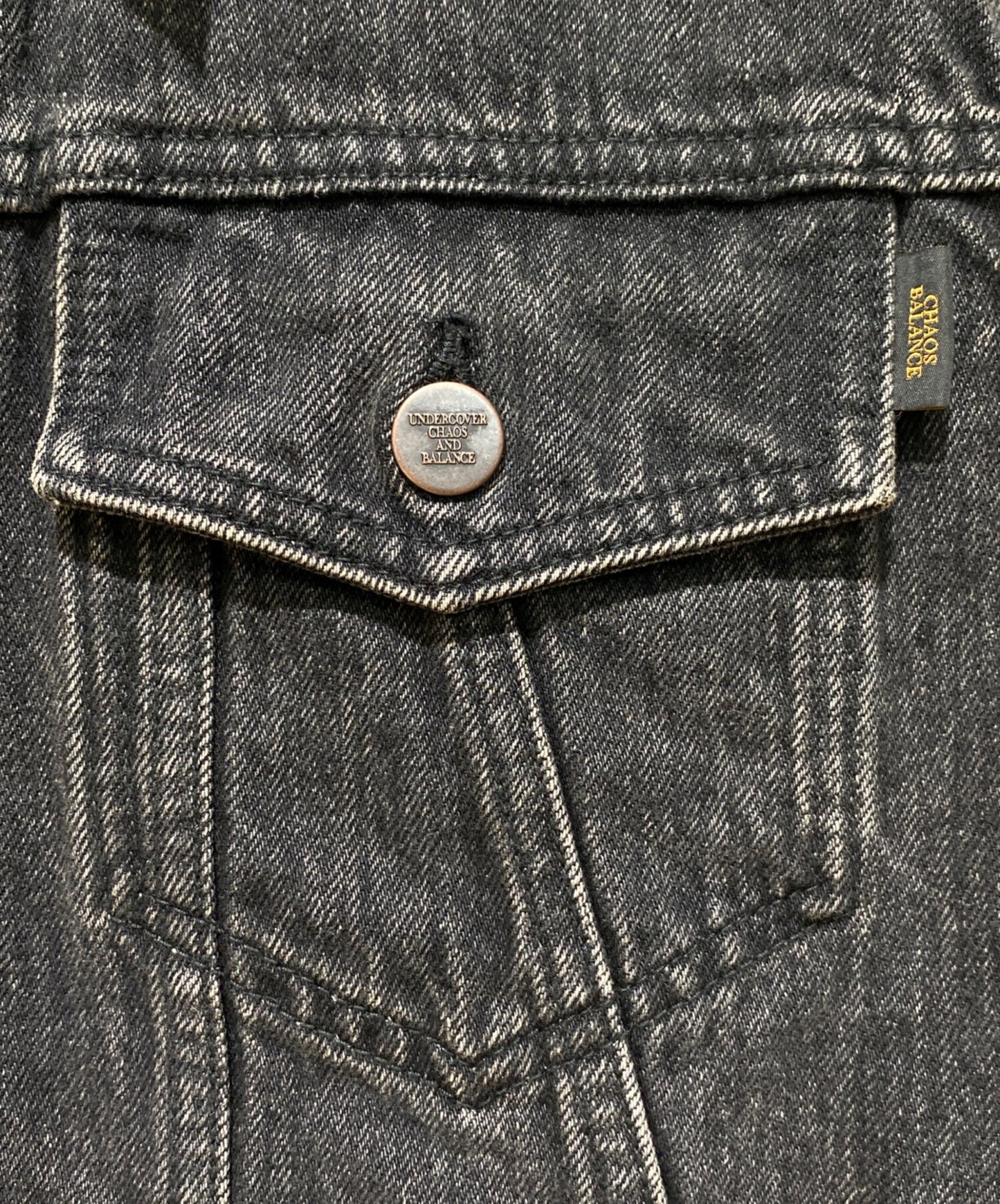 [Pre-owned] UNDERCOVER 24AW Twin Peaks denim jacket UC2D9201