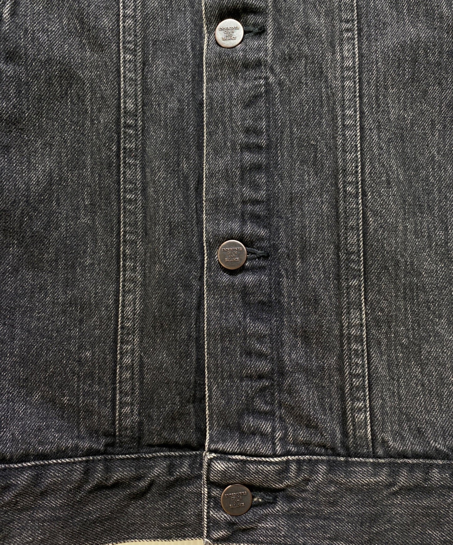 [Pre-owned] UNDERCOVER 24AW Twin Peaks denim jacket UC2D9201