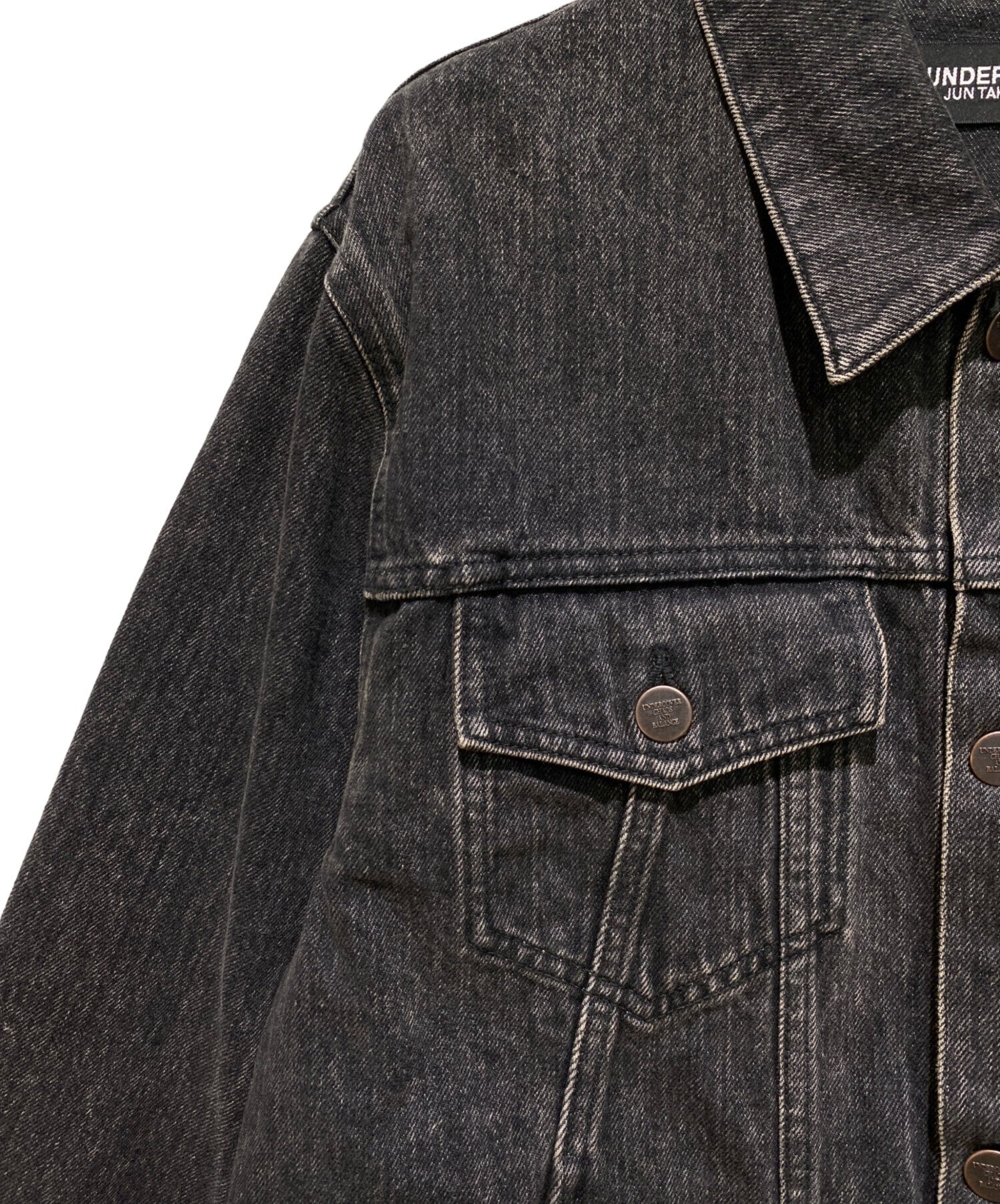 Pre-owned] UNDERCOVER 24AW Twin Peaks denim jacket UC2D9201