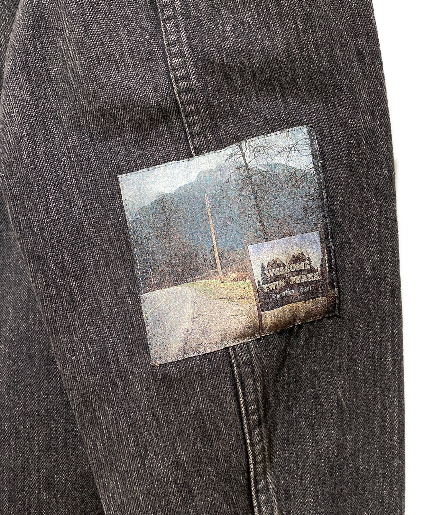 Pre-owned] UNDERCOVER 24AW Twin Peaks denim jacket UC2D9201