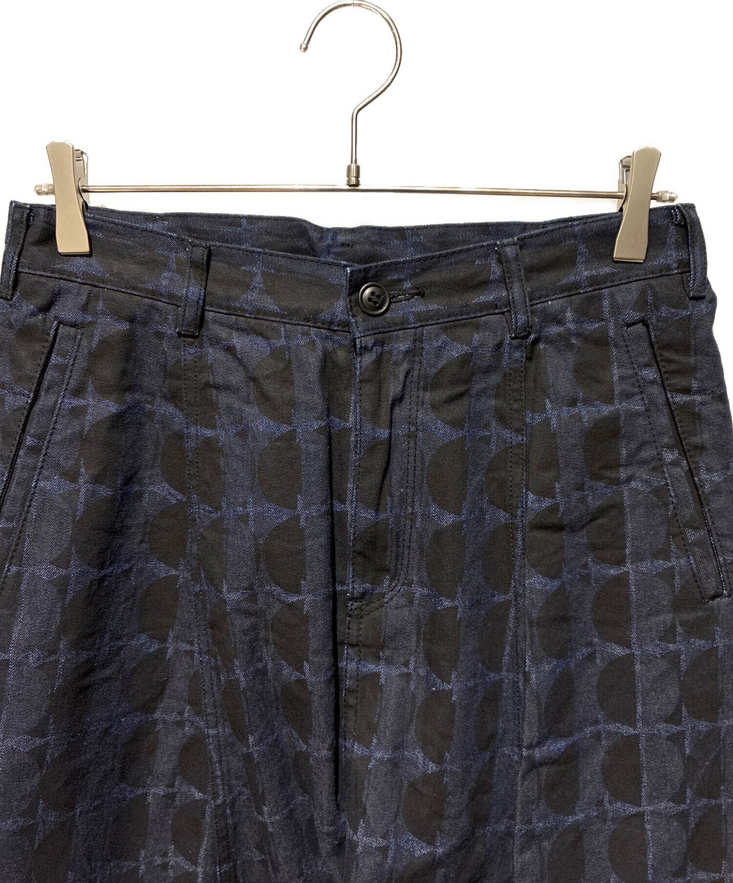 [Pre-owned] BLACK COMME des GARCONS sarouel denim pants 1E-P010/AD2009