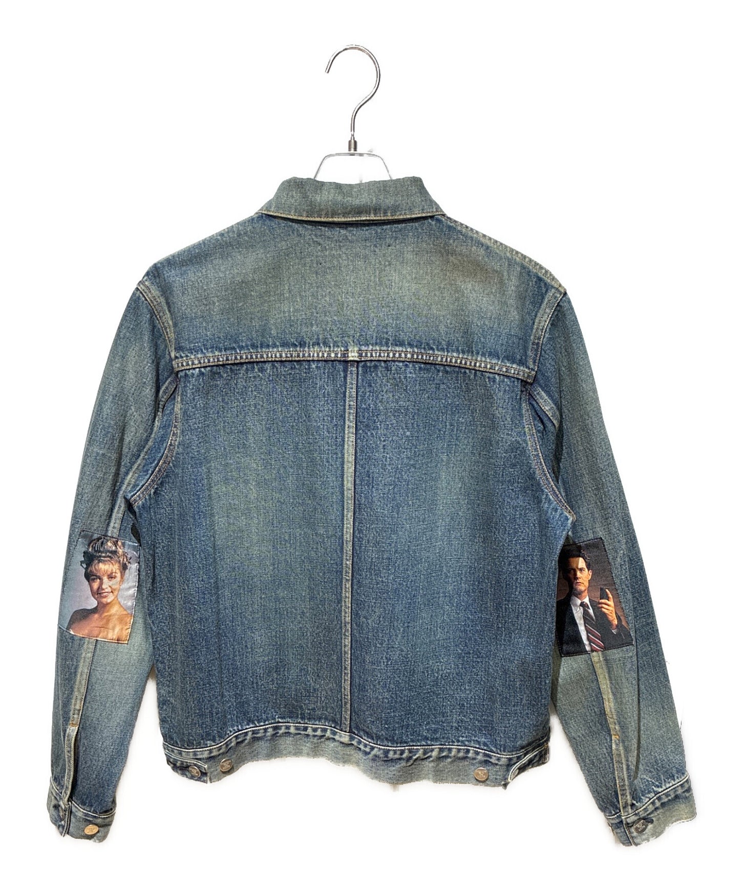 [Pre-owned] UNDERCOVER 24AW TWIN PEAKS Photo Patch Denim Jacket UC2D9201-1
