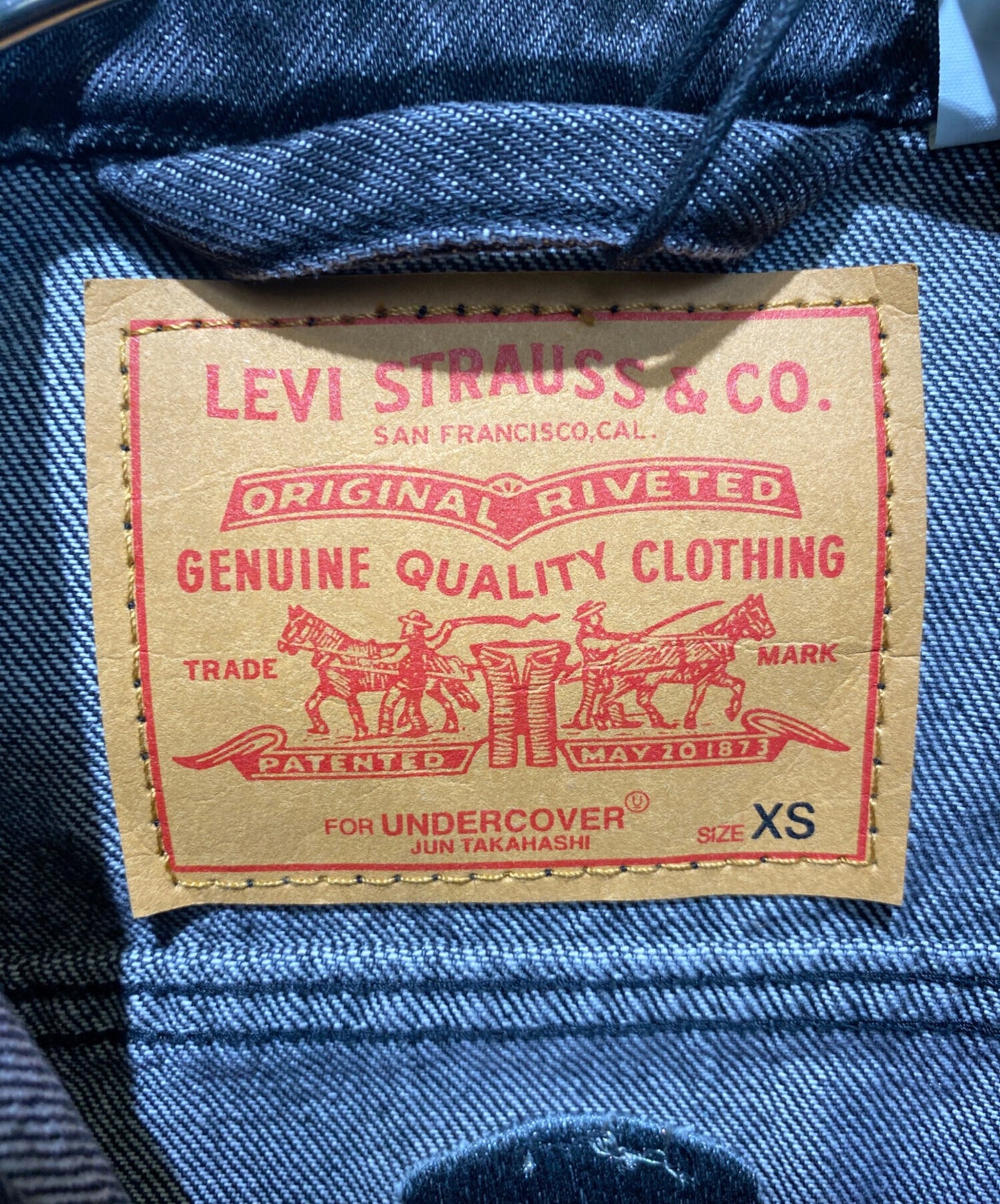 [Pre-owned] UNDERCOVER 25SS TYPEⅢ Trucker Jacket 001YW0000