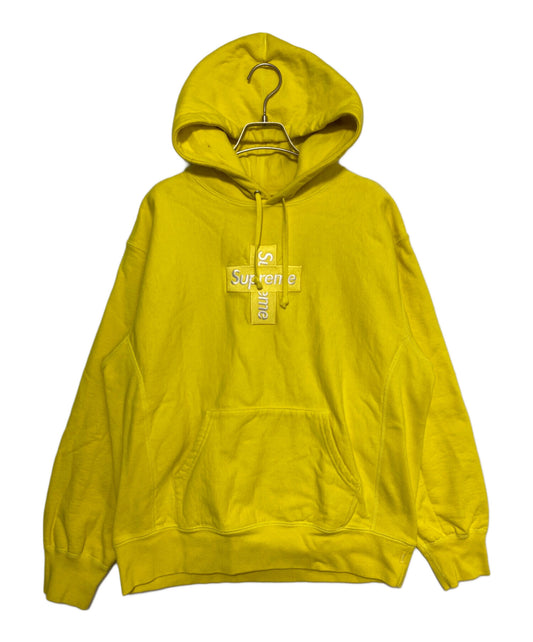 [Pre-owned] SUPREME Cross Box Logo Hooded Sweatshirt