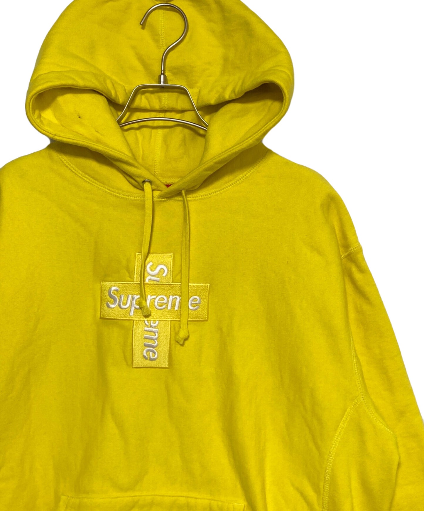 [Pre-owned] SUPREME Cross Box Logo Hooded Sweatshirt