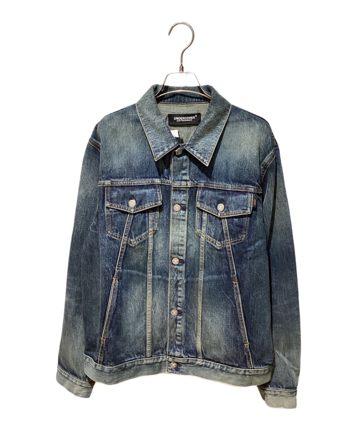 [Pre-owned] UNDERCOVER 24AW TWIN PEAKS Photo Patch Denim Jacket UC2D9201