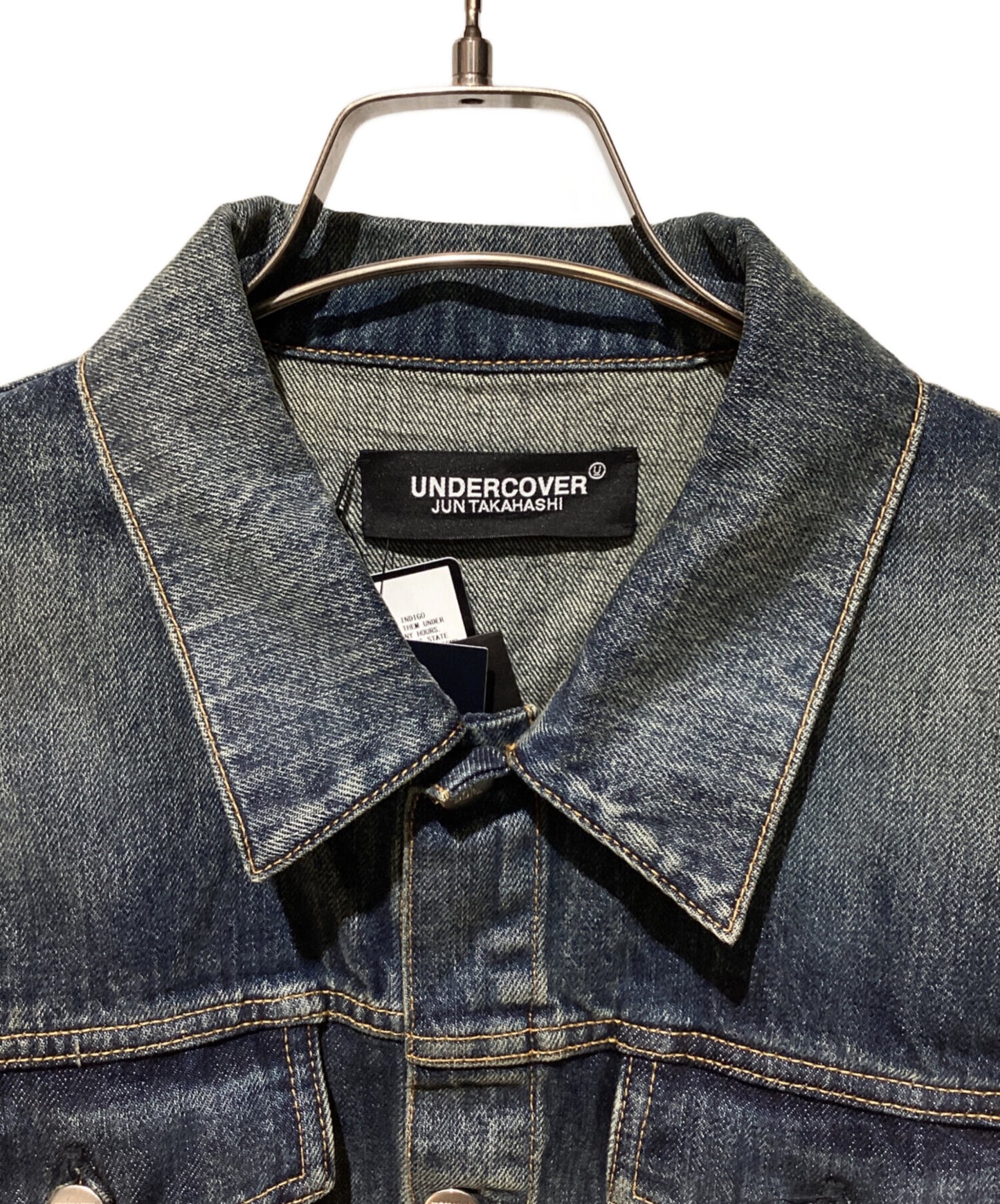[Pre-owned] UNDERCOVER 24AW TWIN PEAKS Photo Patch Denim Jacket UC2D9201