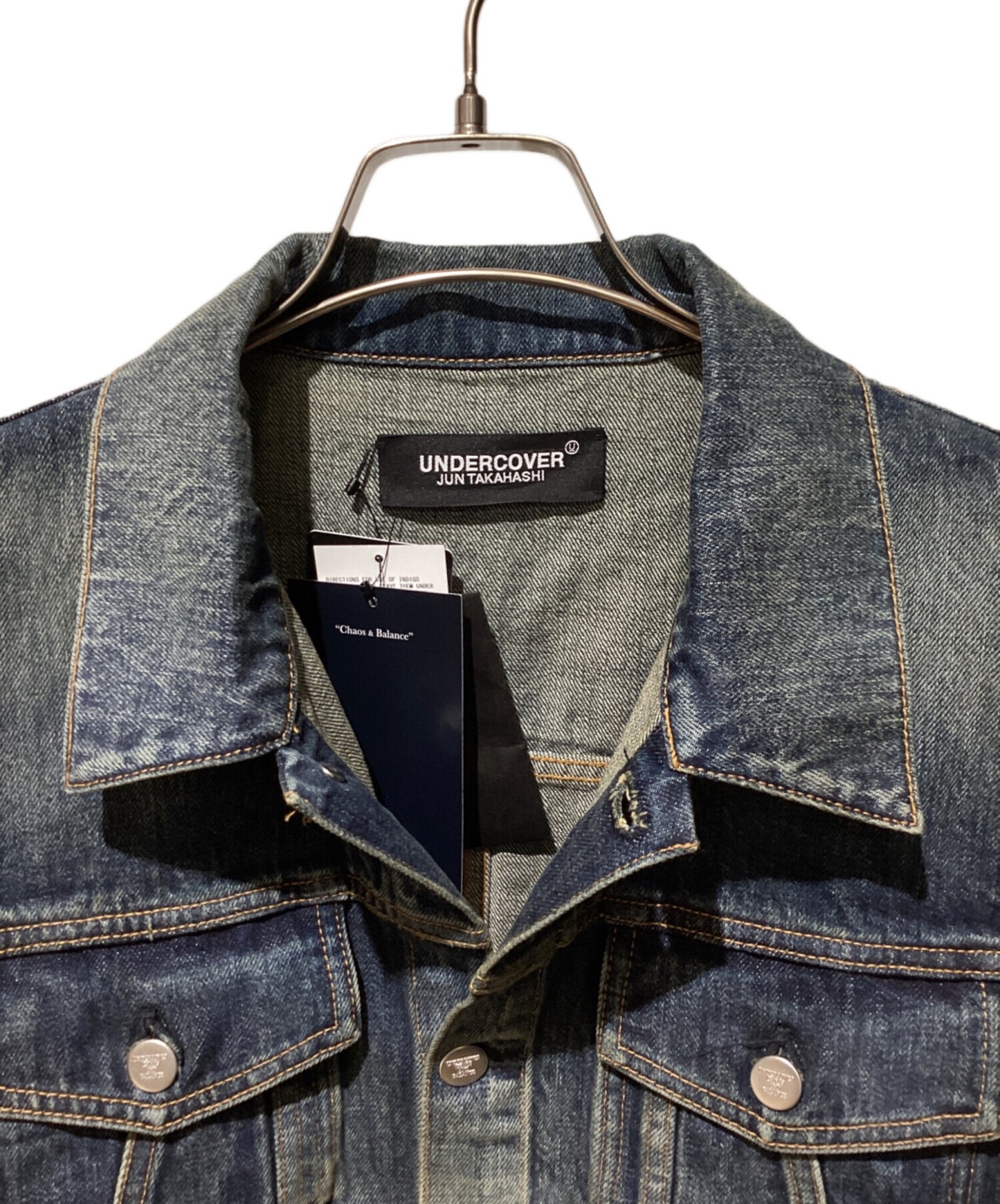 [Pre-owned] UNDERCOVER 24AW TWIN PEAKS Photo Patch Denim Jacket UC2D9201