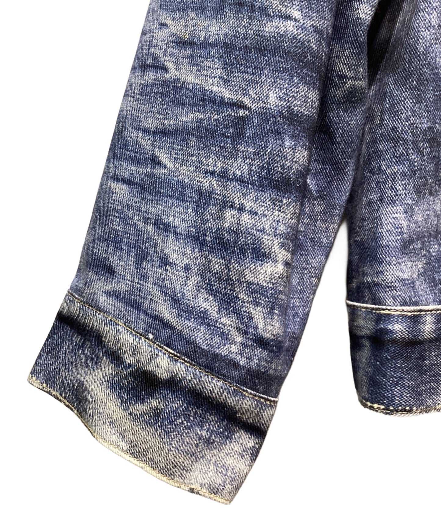 [Pre-owned] eYe COMME des GARCONS JUNYAWATANABE MAN 25SS Cotton twill inkjet print Levi's W name BerBerJin WO-J911