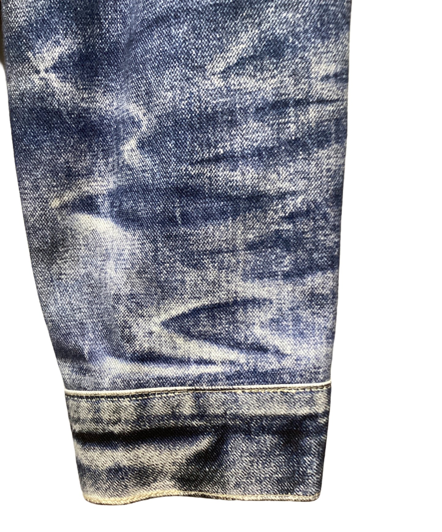 [Pre-owned] eYe COMME des GARCONS JUNYAWATANABE MAN 25SS Cotton twill inkjet print Levi's W name BerBerJin WO-J911